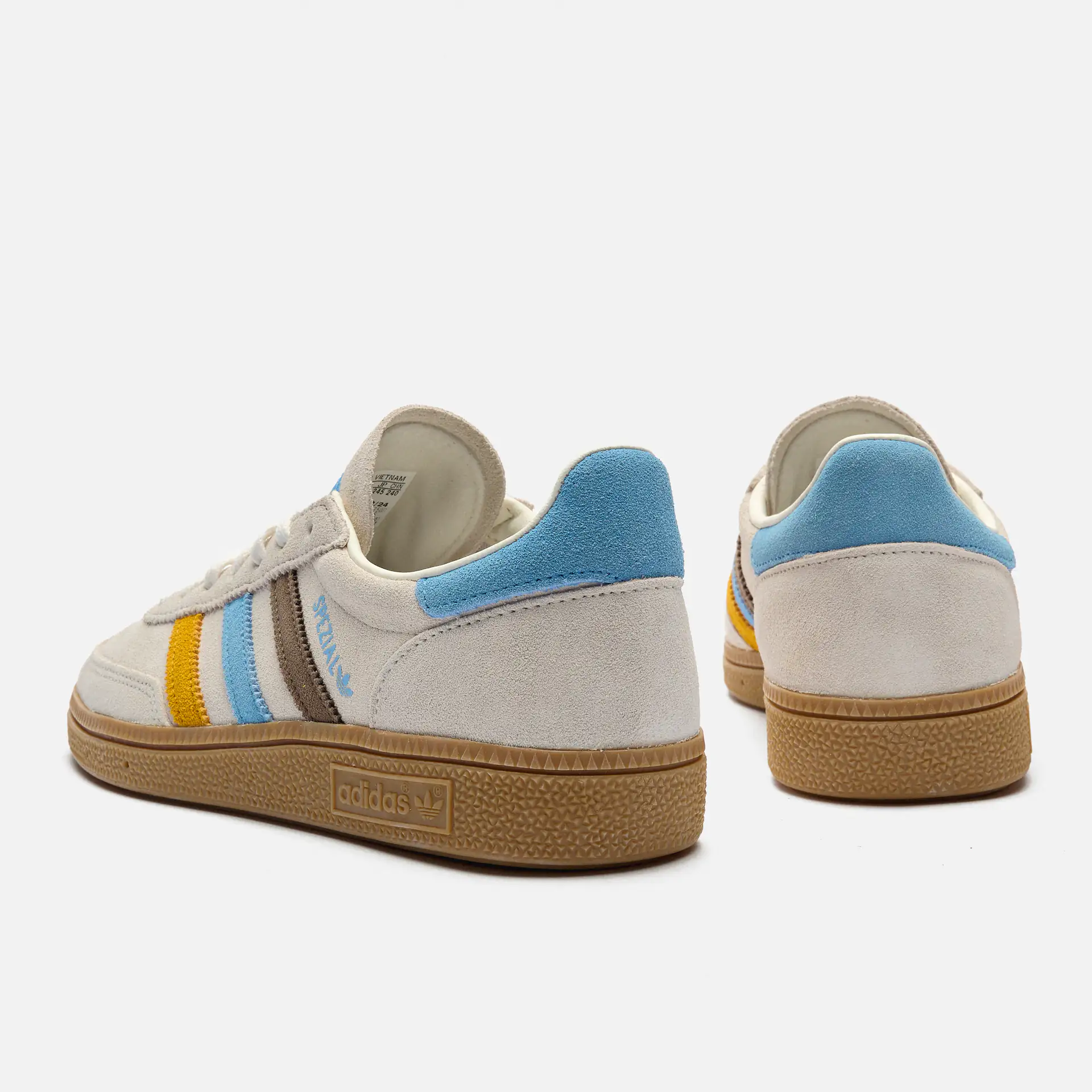 adidas Originals Handball Spezial Sneaker Cloud White/Light Blue/Earth Strata