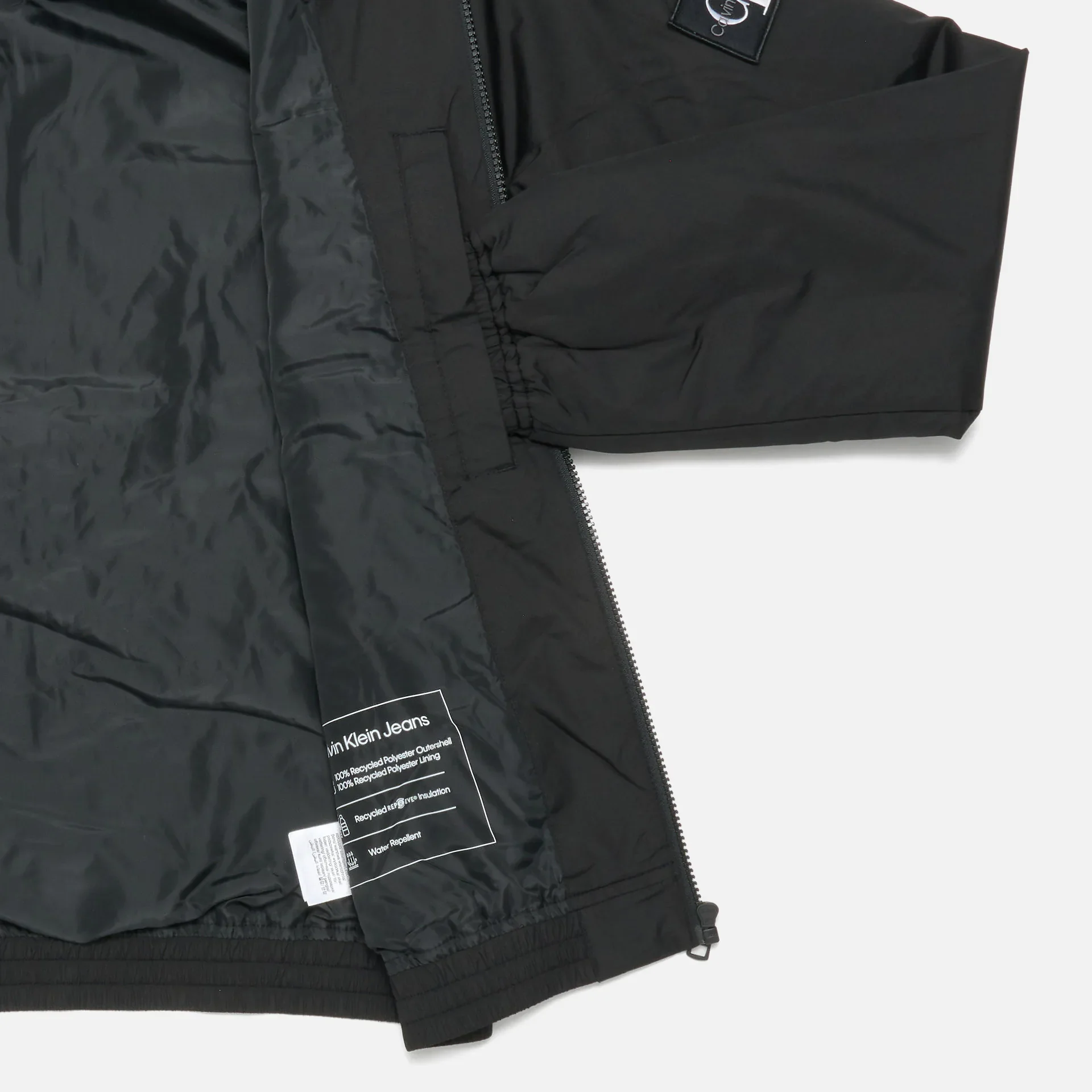 Calvin Klein Jeans Padded Harrington Jacket Black
