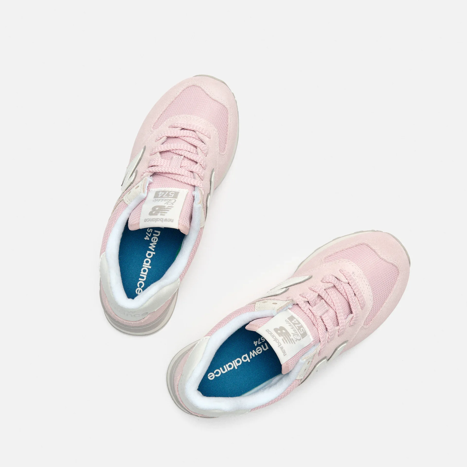 New Balance WL574 Classics Sneaker Stone/Pink