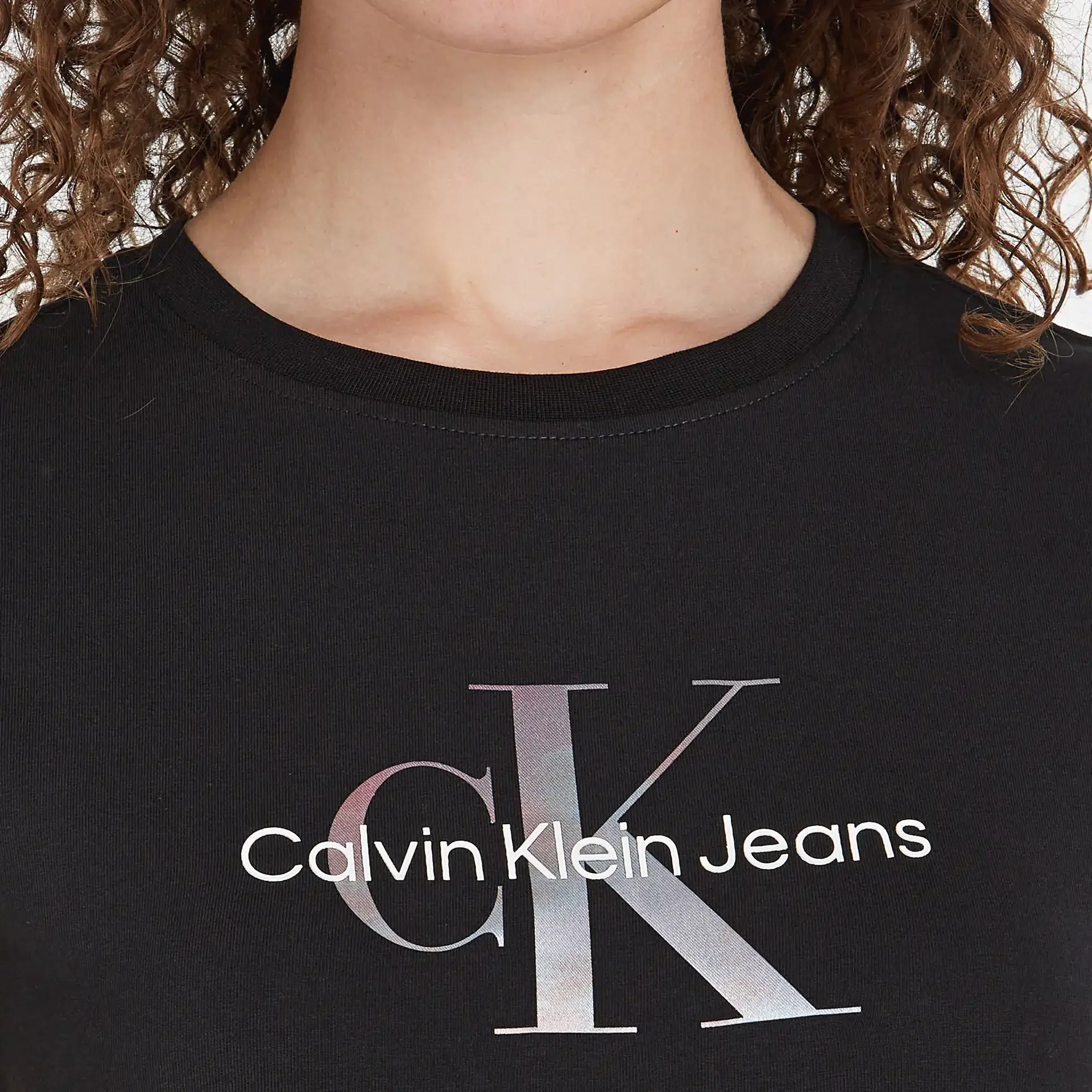 Calvin Klein Jeans Diffused Monologo Dress Black