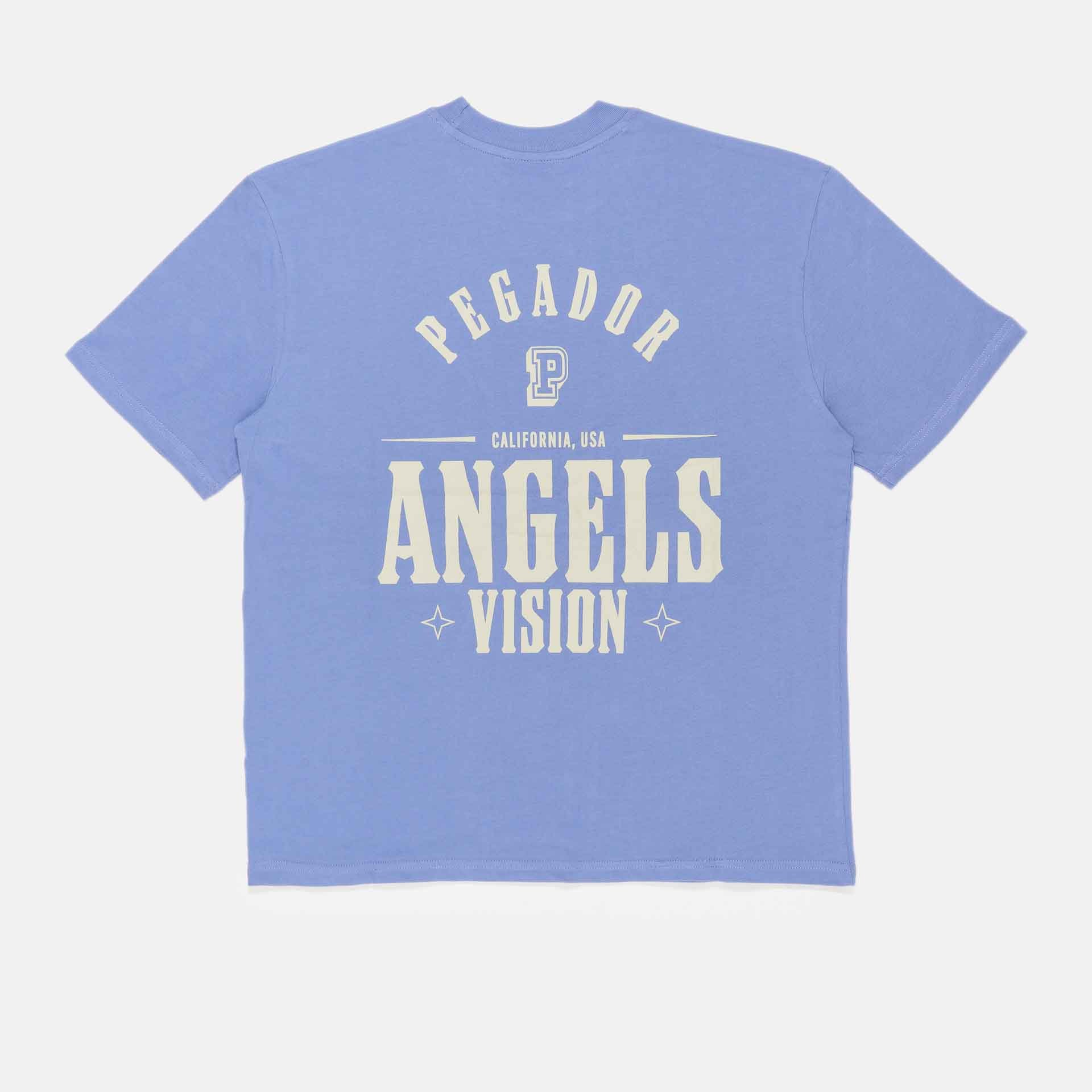 PEGADOR Salal Oversized T-Shirt Vintage Washed Magic Violet