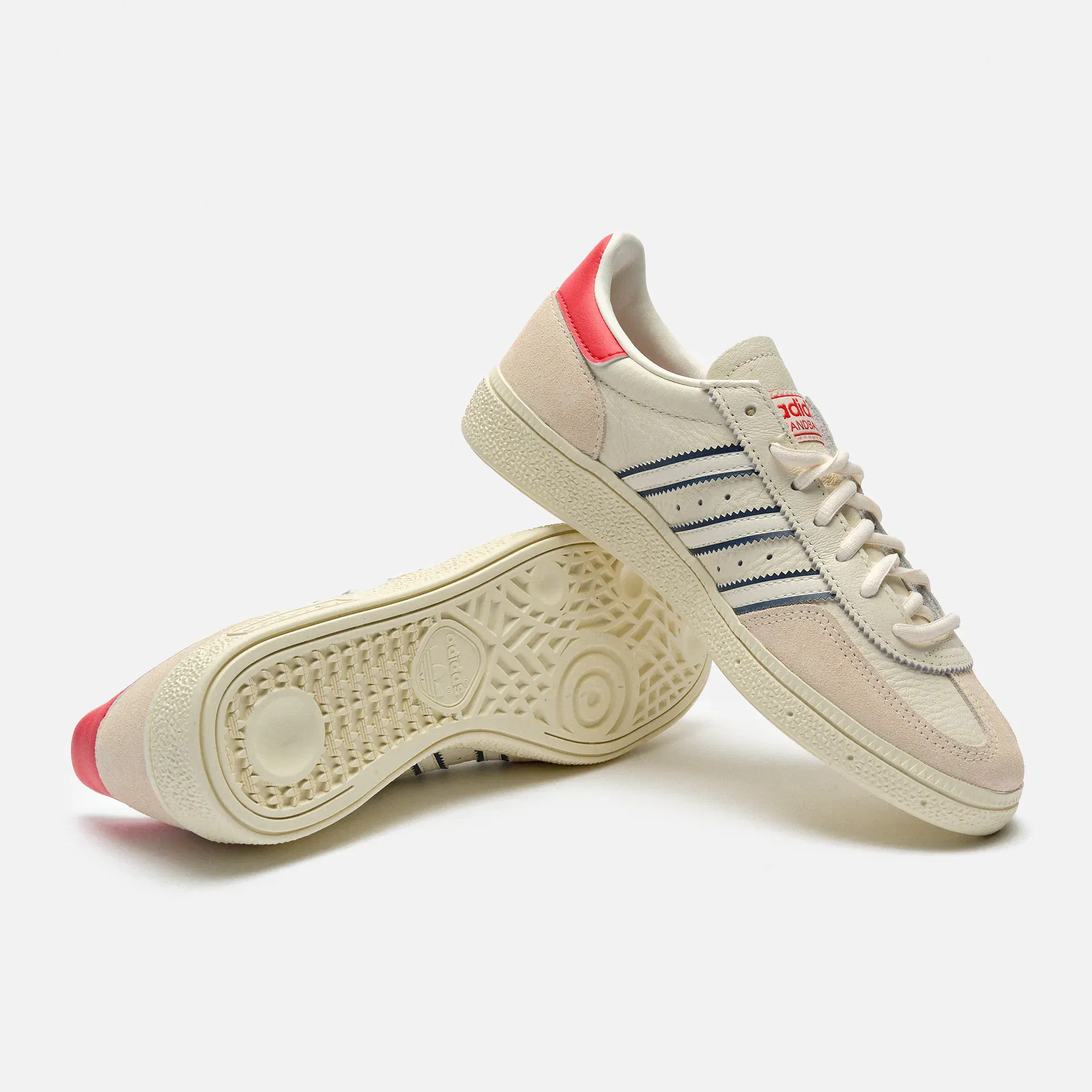 adidas Sneaker Handball Spezial Leather Cloud White/Night Indigo/Better Scarlet