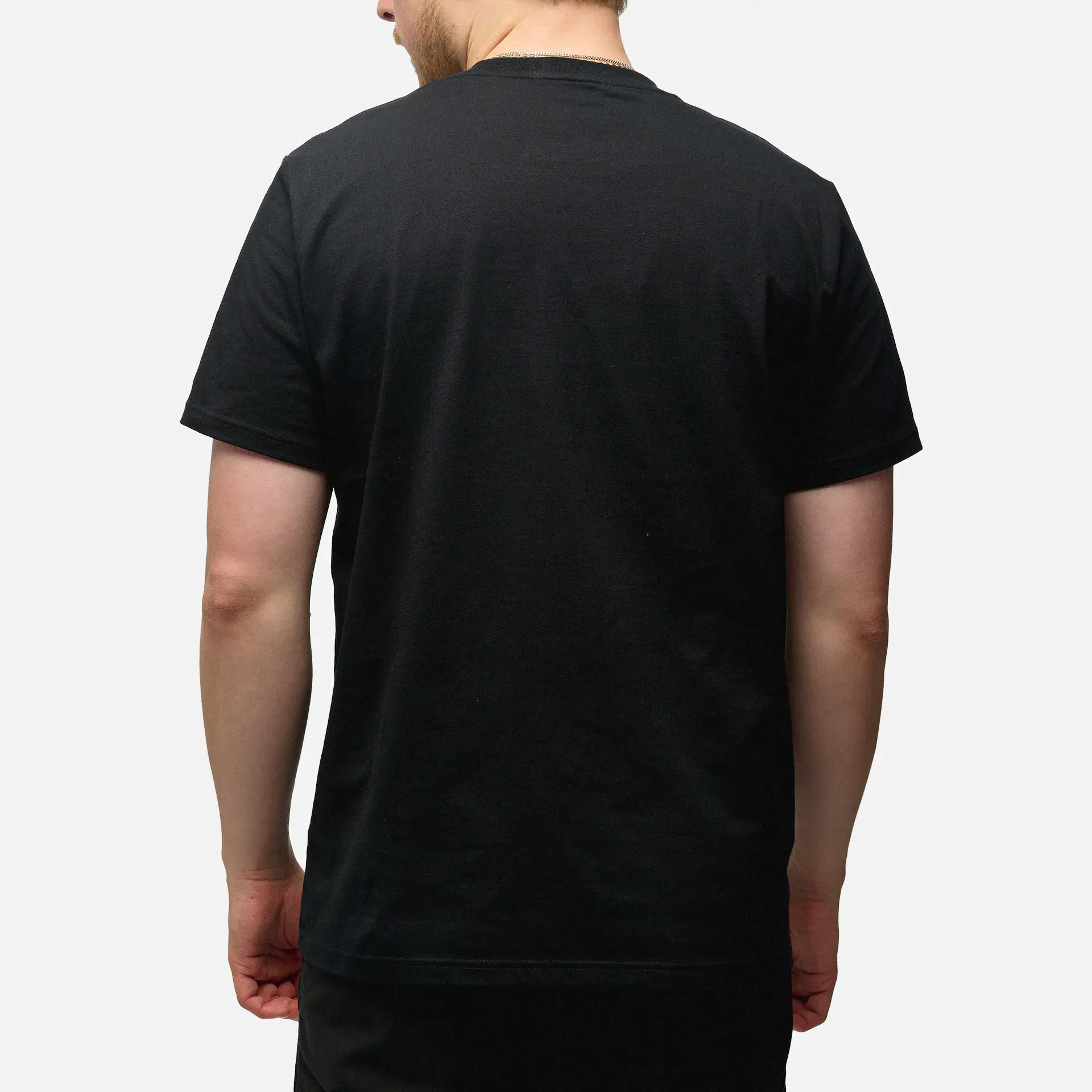 Fred Perry Embroidered T-Shirt Black/Whisky Brown