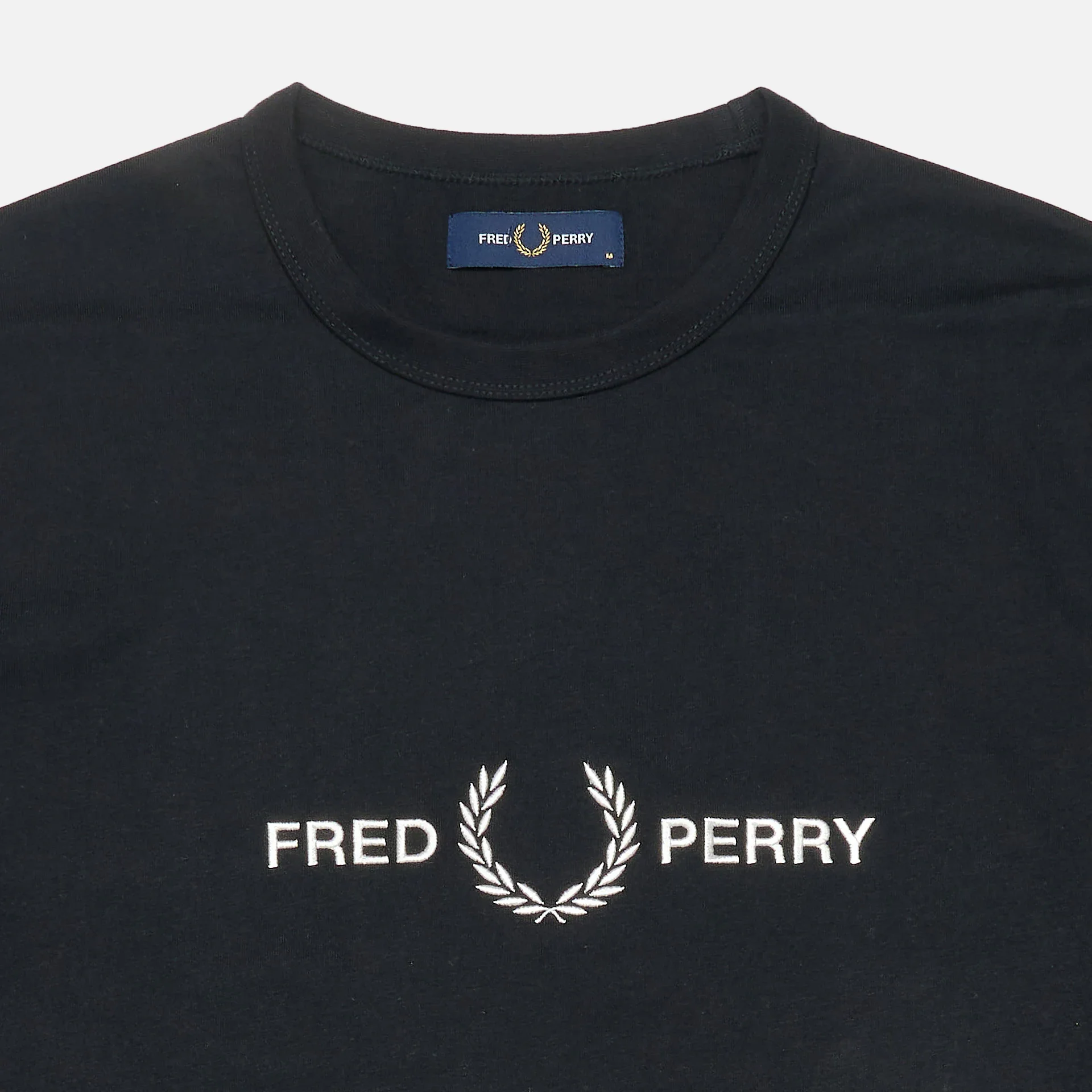 Fred Perry Graphic Branding Longsleeve Black
