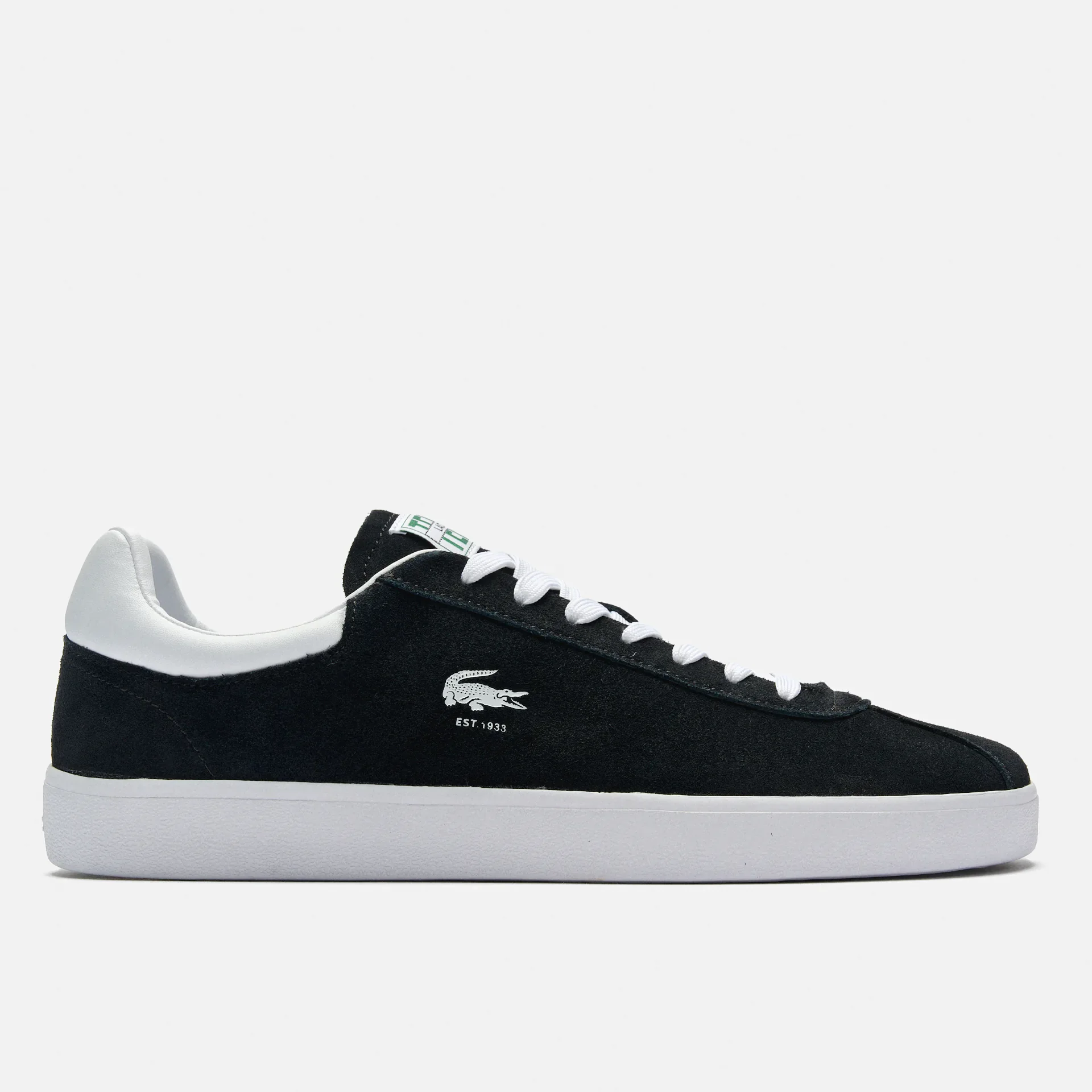 Lacoste Baseshot Leather Sneaker Black/White