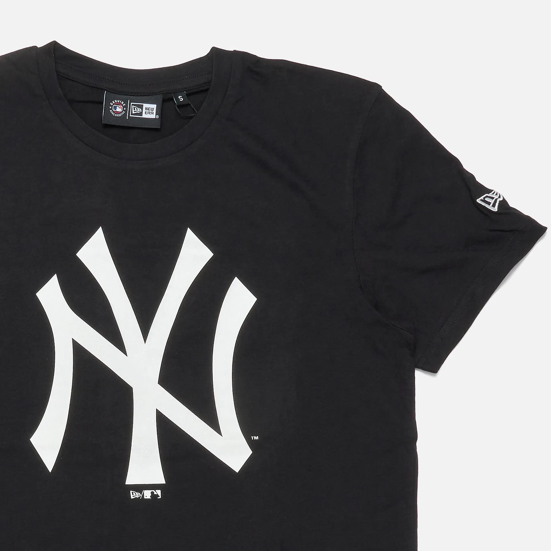 New Era MLB NY Yankees Team Logo T-Shirt Black