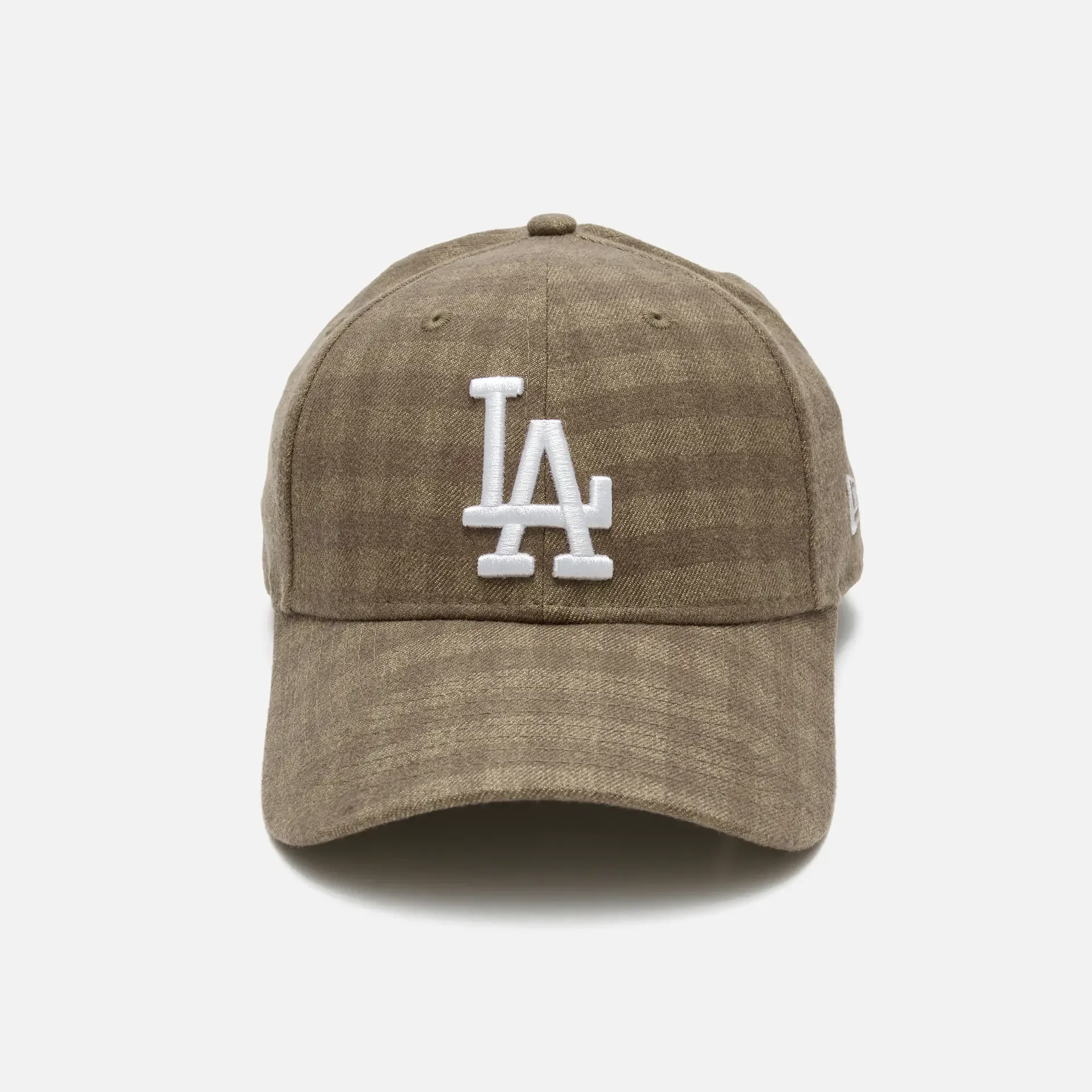 New Era MLB LA Dodgers Flannel 9Forty Strapback Cap Camouflage/White
