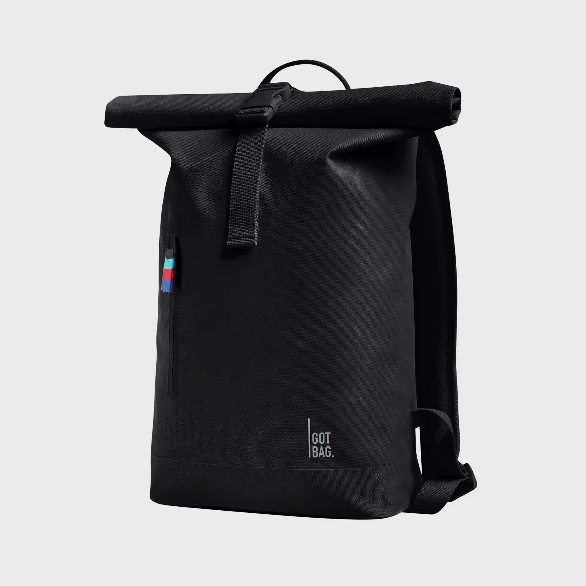 Got Bag Rolltop Small Backpack Black