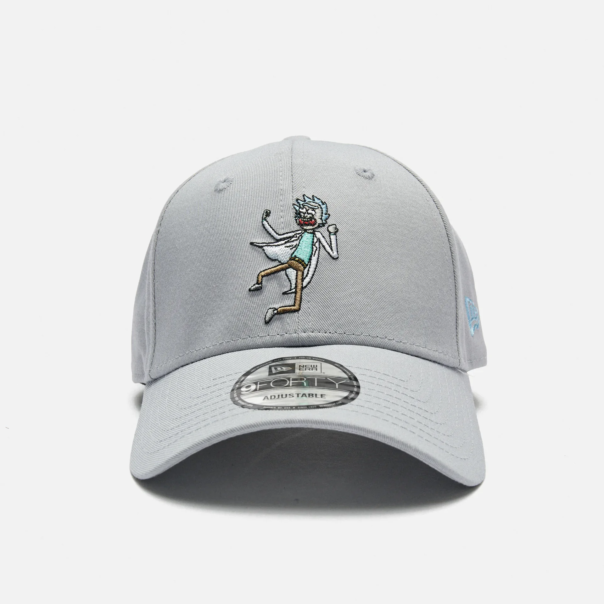 New Era Character 9Forty Rick And Morty Strapback Cap Dusty Grey