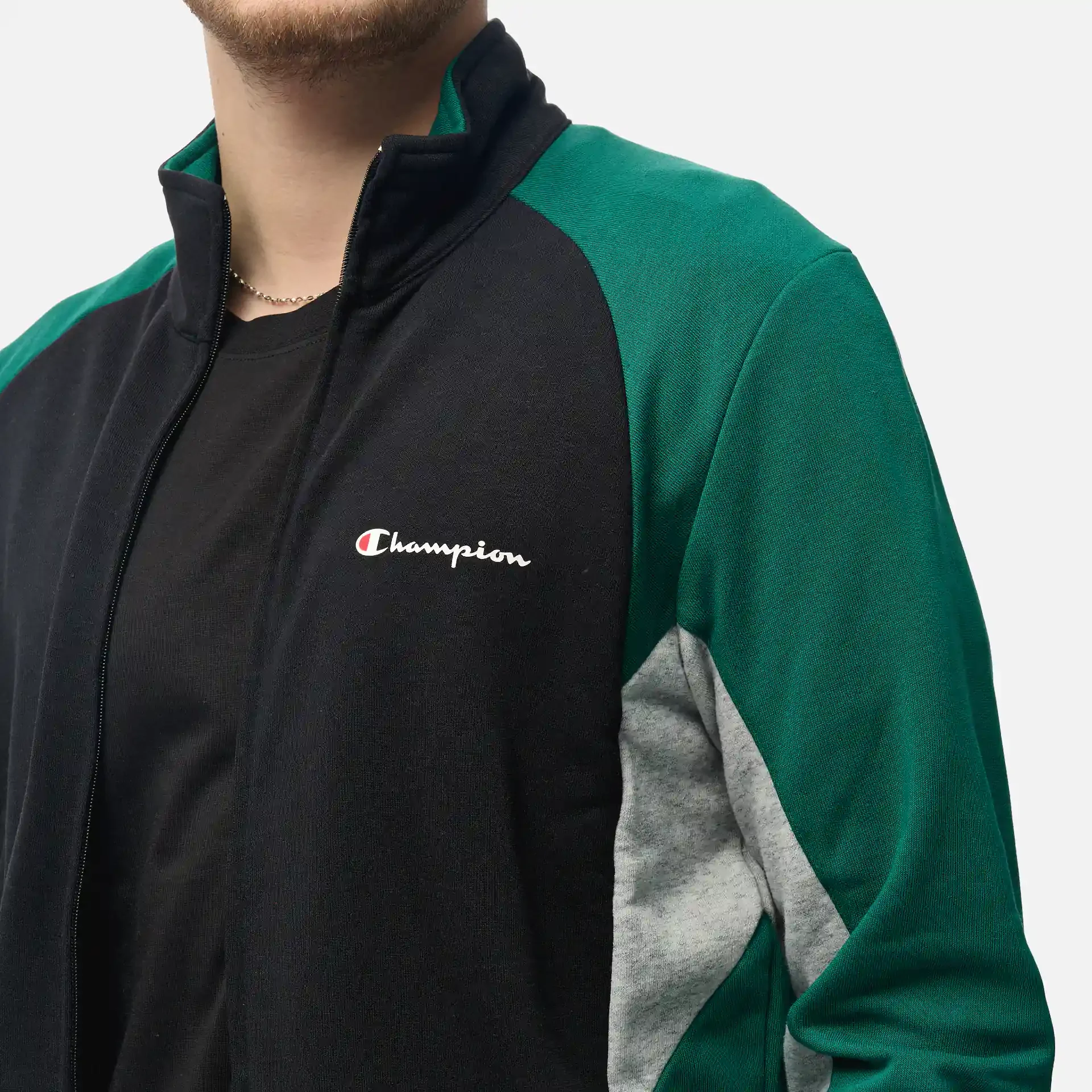 Champion Icons Full Zip Sweatsuit Retro Green
