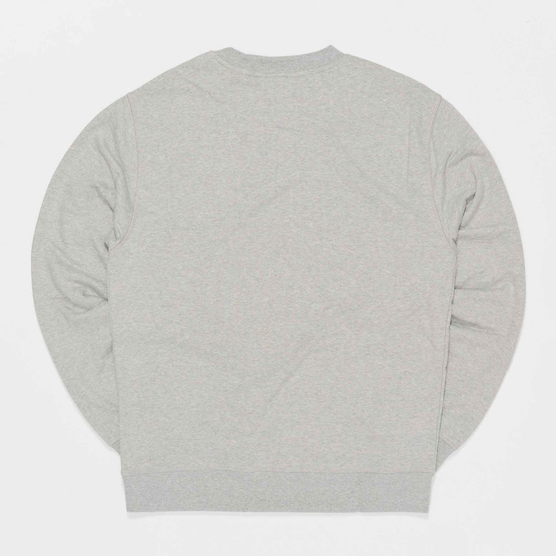 New Balance Essentials Stacked Logo French Terry Crewneck Athletic Grey