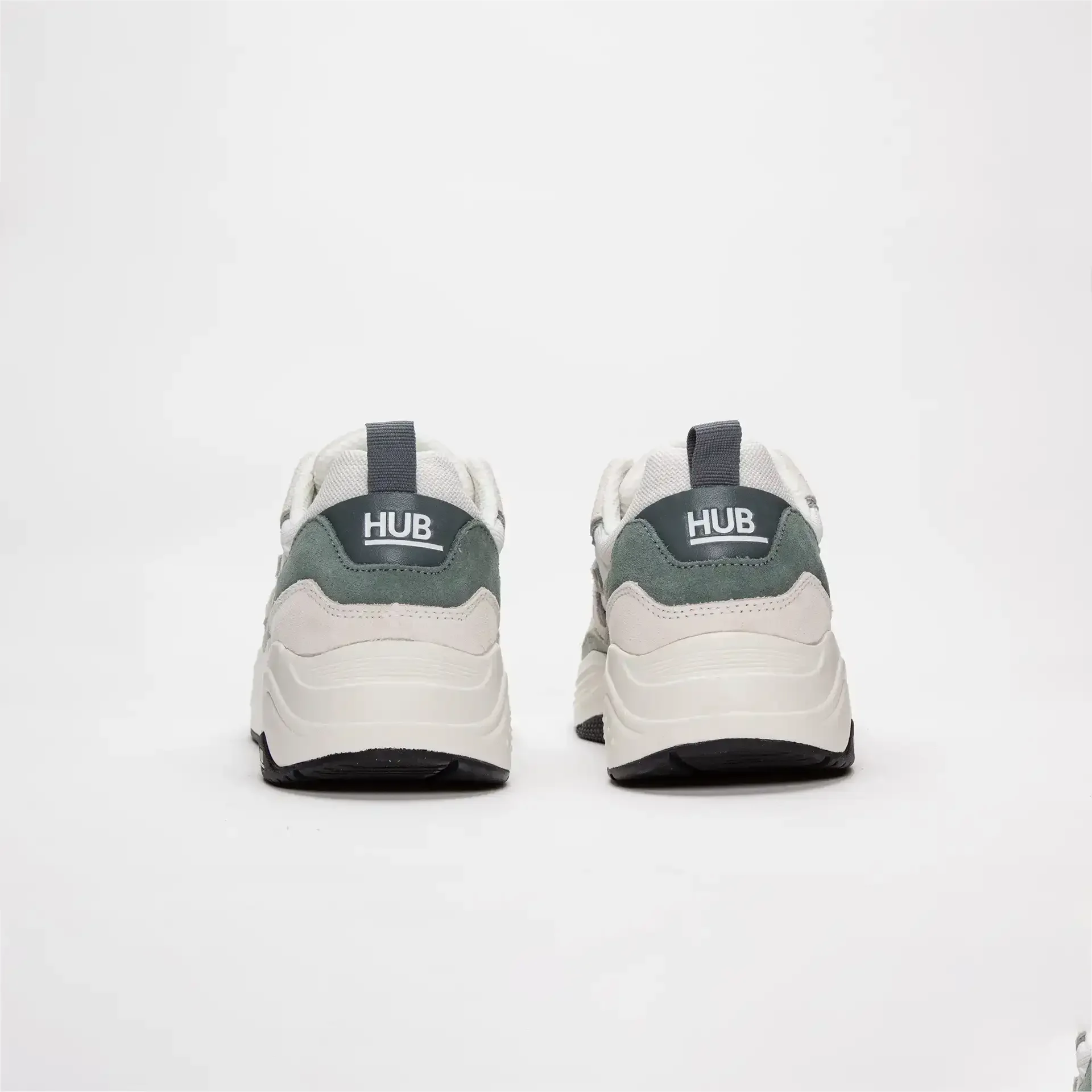 HUB Footwear Glide Sneakers Off White/Cucumber