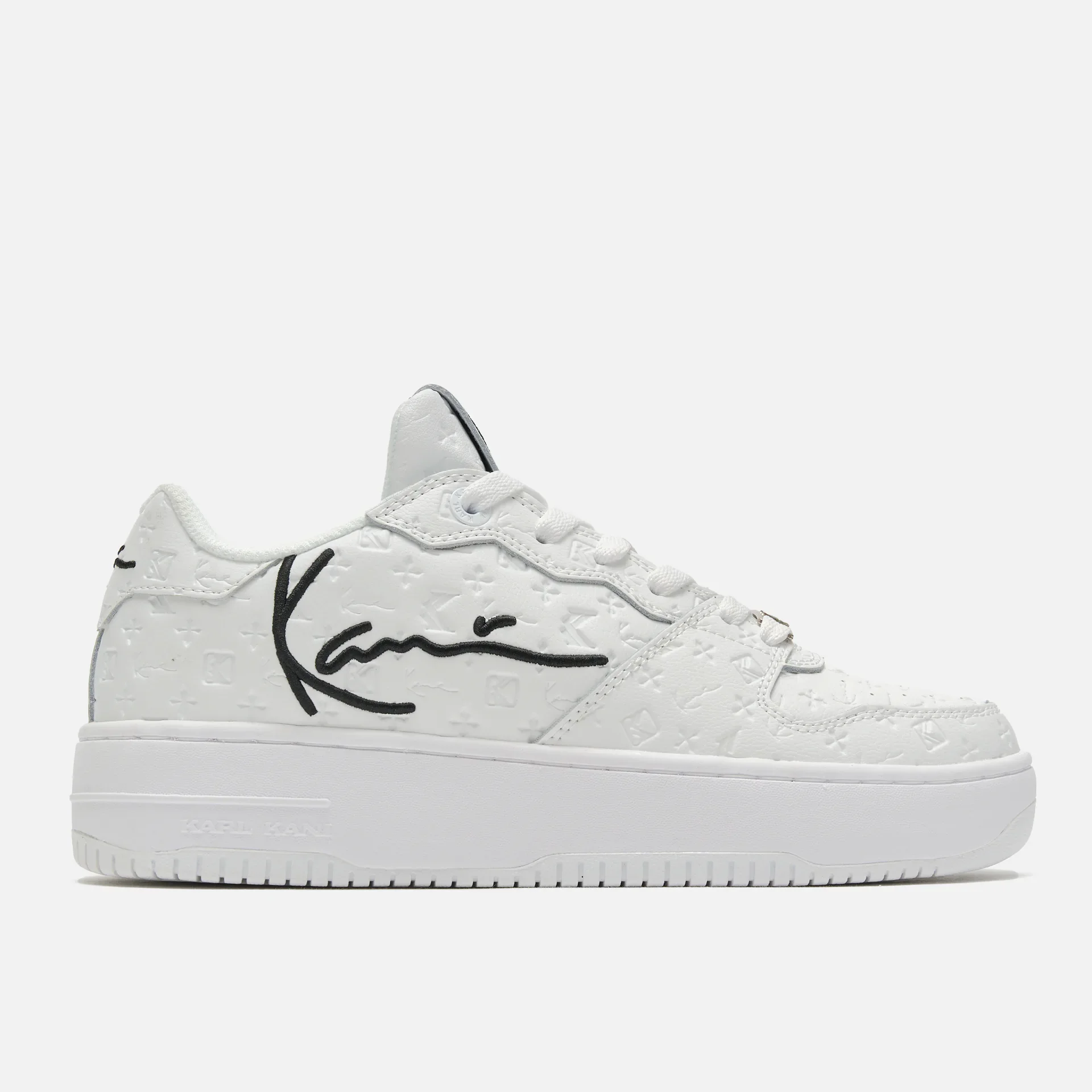 Karl Kani 89 Up Logo Premium Sneakers White/Black