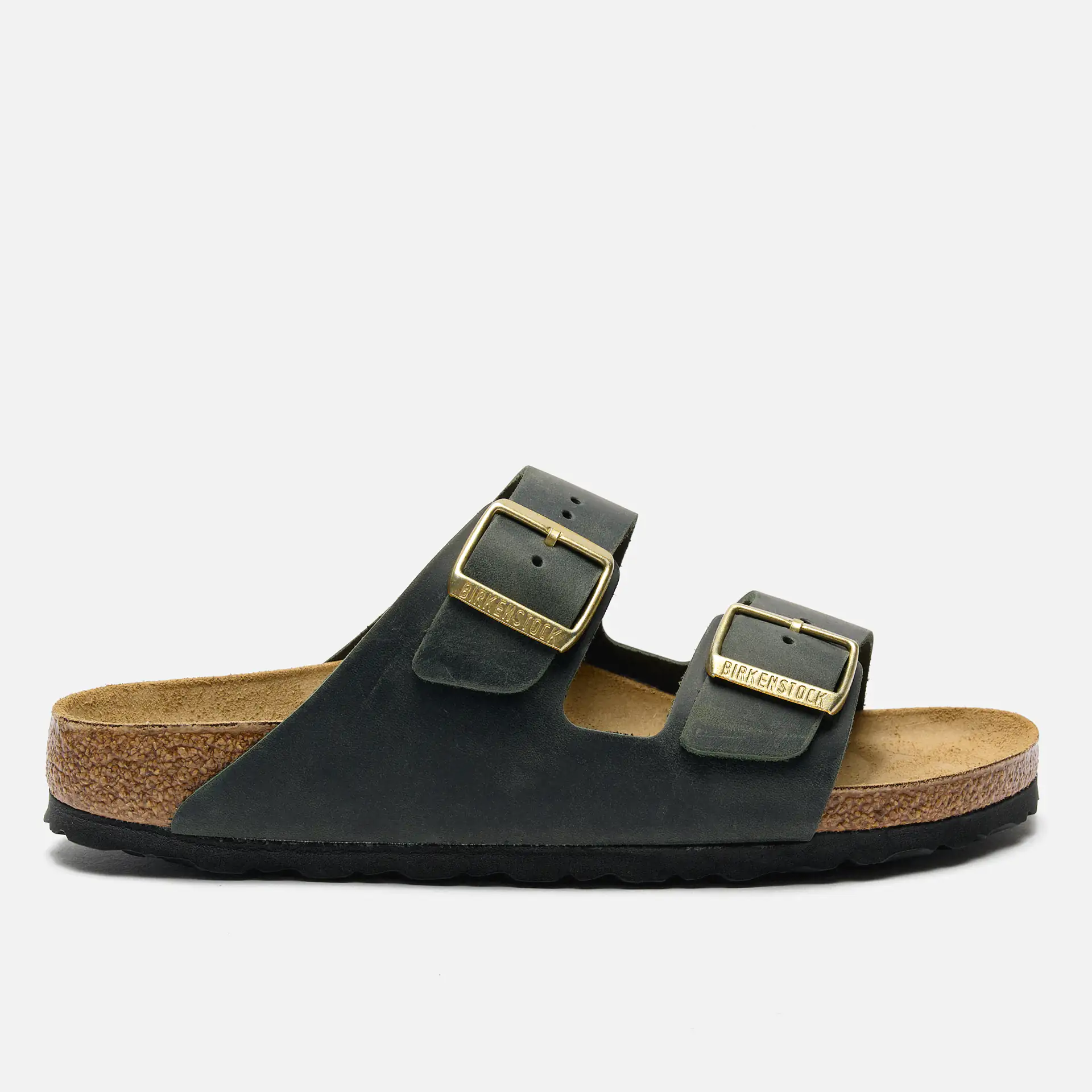 Birkenstock Arizona Oiled Leather Sandals Thyme