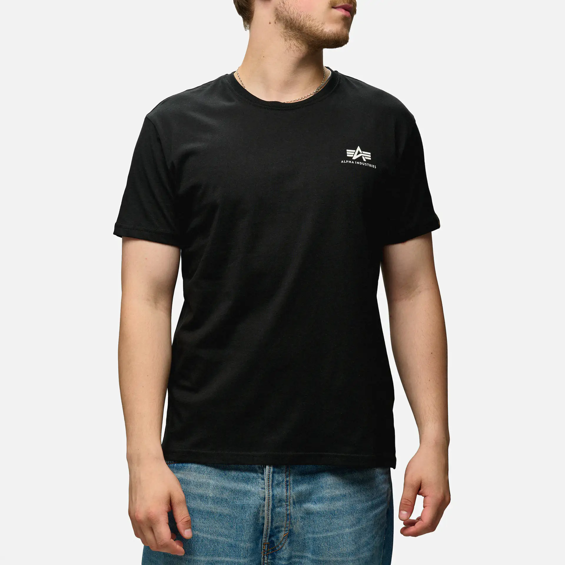 Alpha Industries Backprint T-Shirt Black