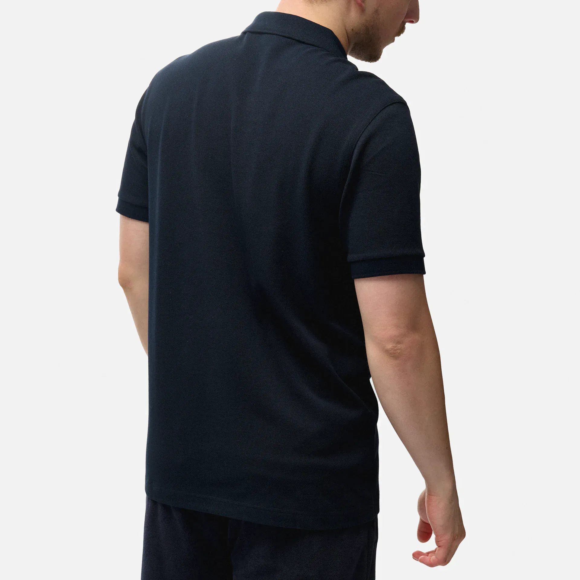 Fred Perry Plain Polo Shirt Navy