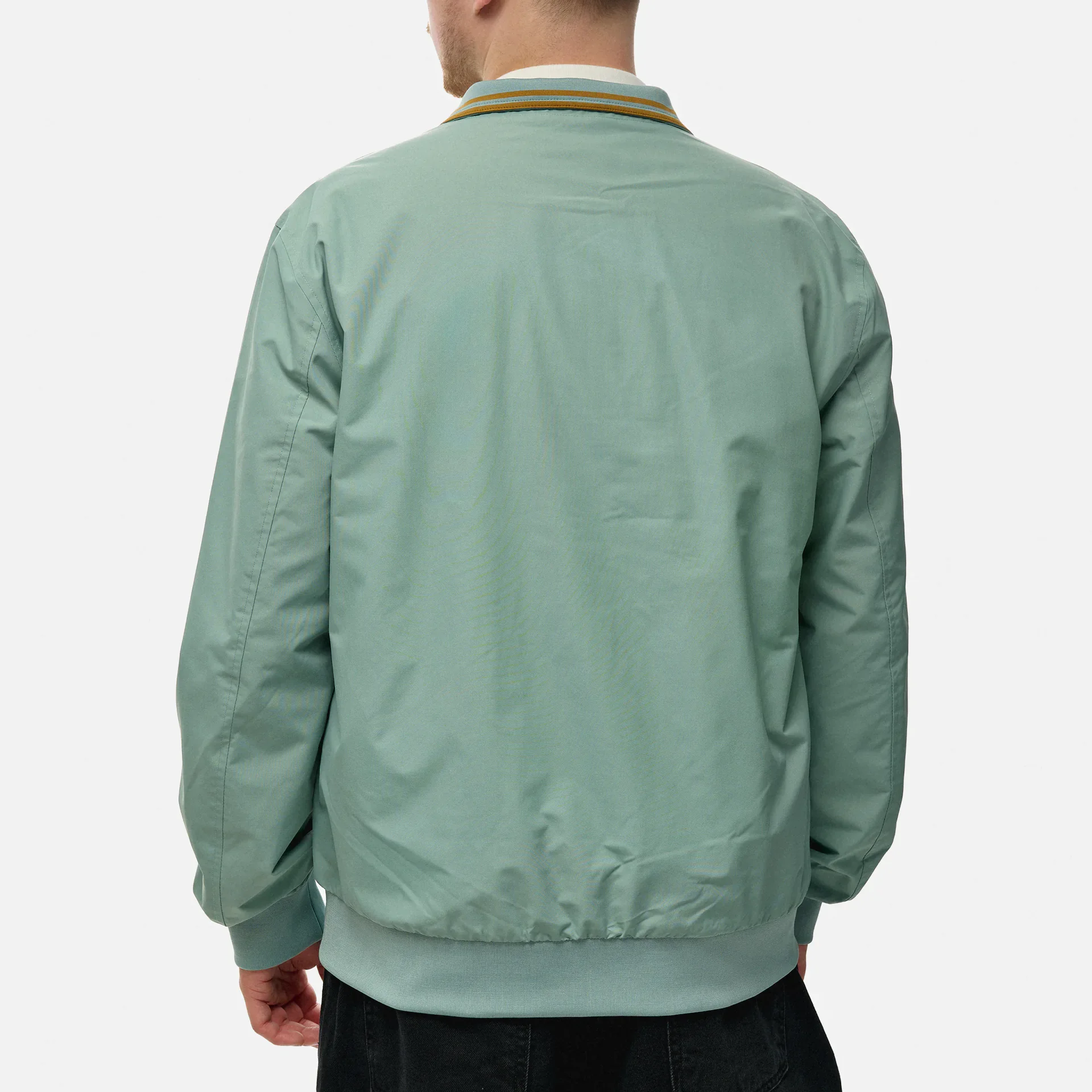 Fred Perry Brentham Jacket Silver Blue