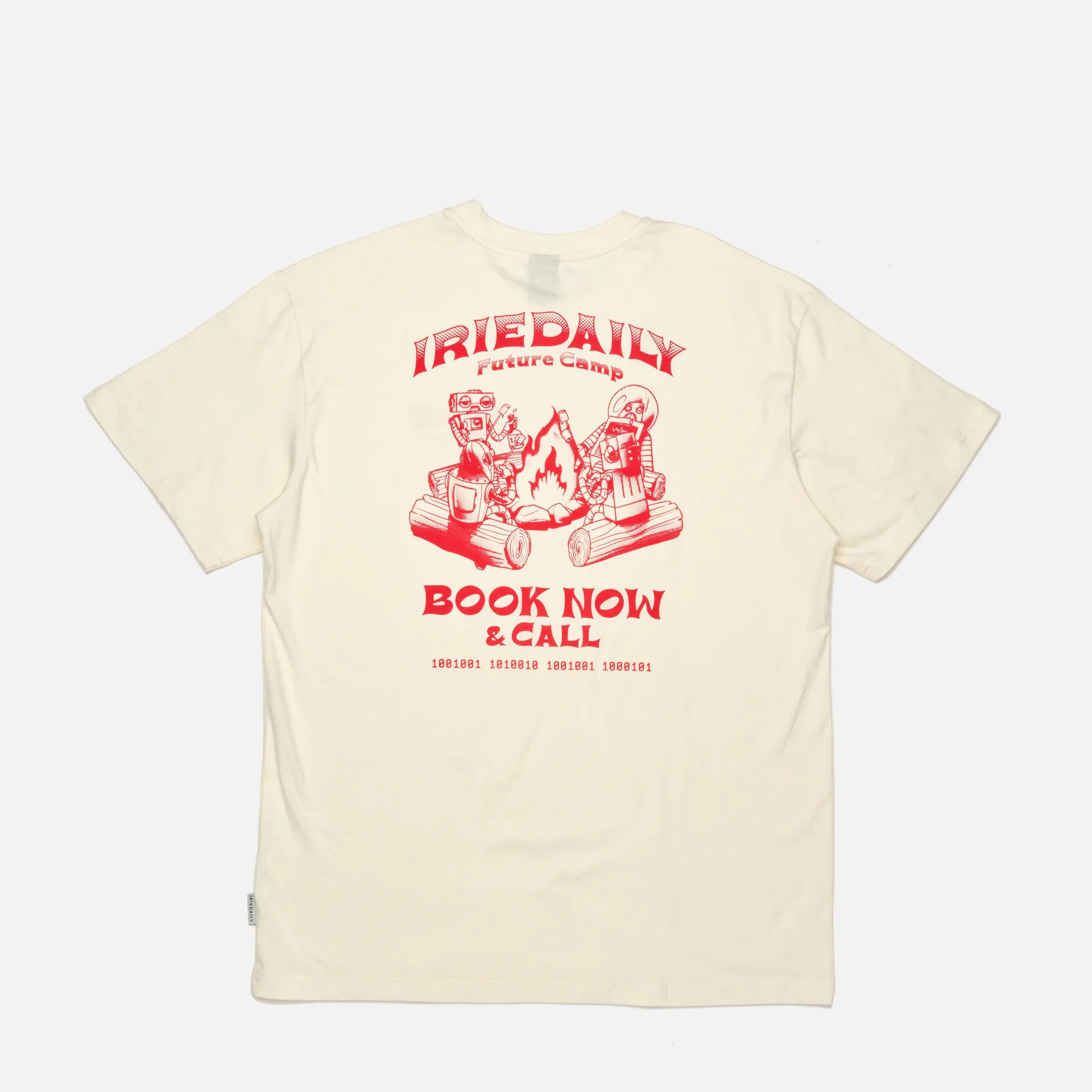 Iriedaily Future Camp T-Shirt Off White