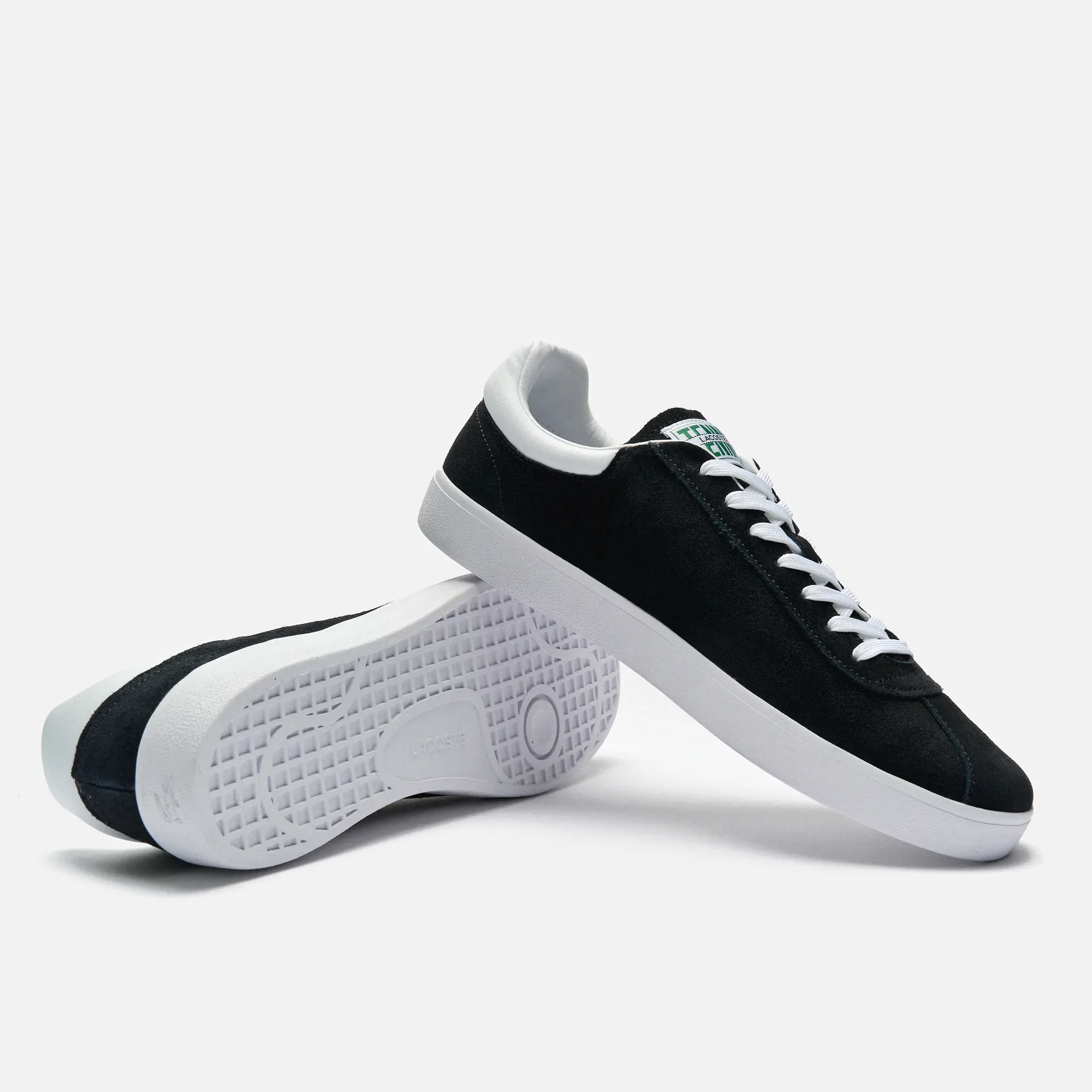 Lacoste Baseshot Leather Sneaker Black/White