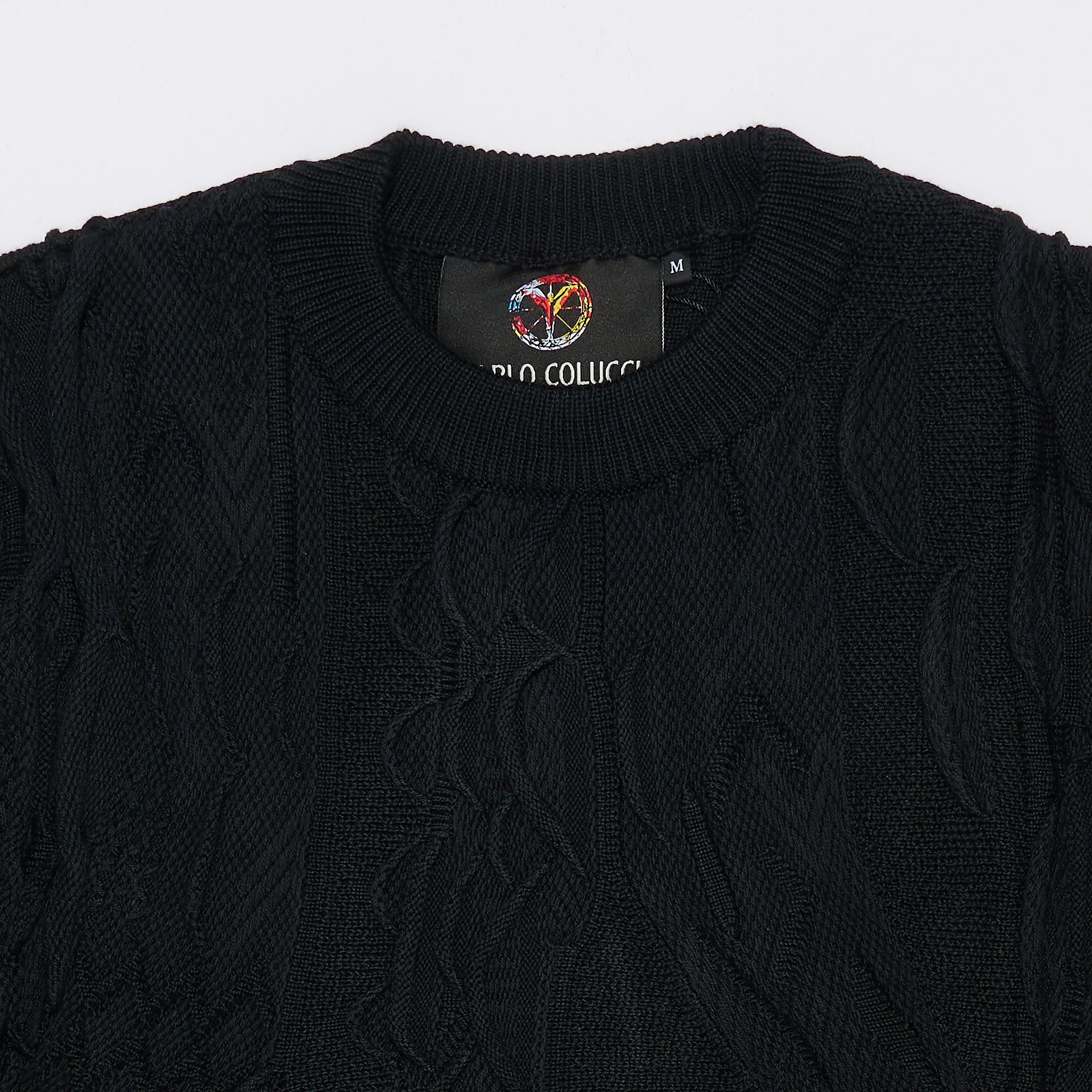 Carlo Colucci Roundneck Sweatshirt Black