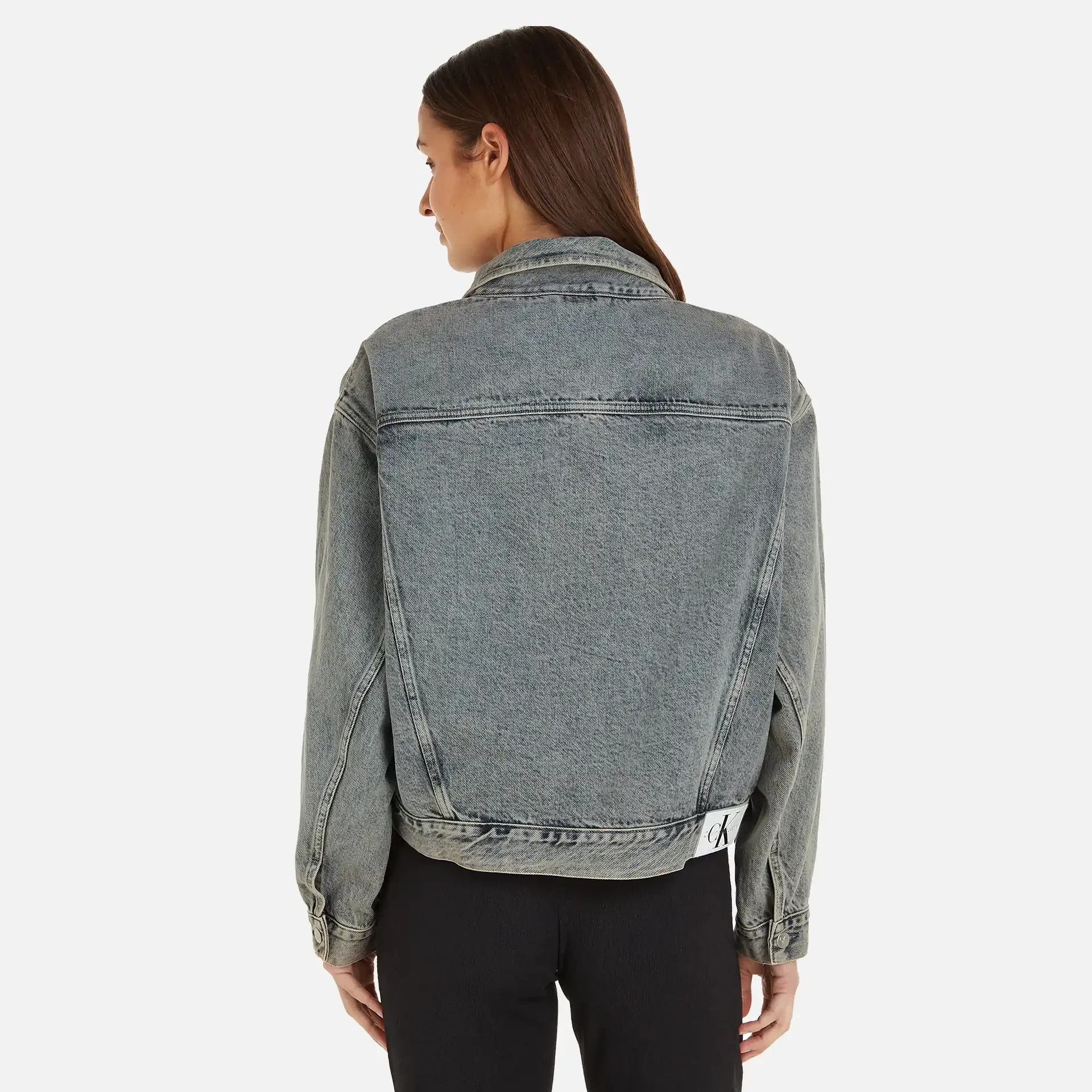 Calvin Klein Jeans Boxy Denim Jacket Denim