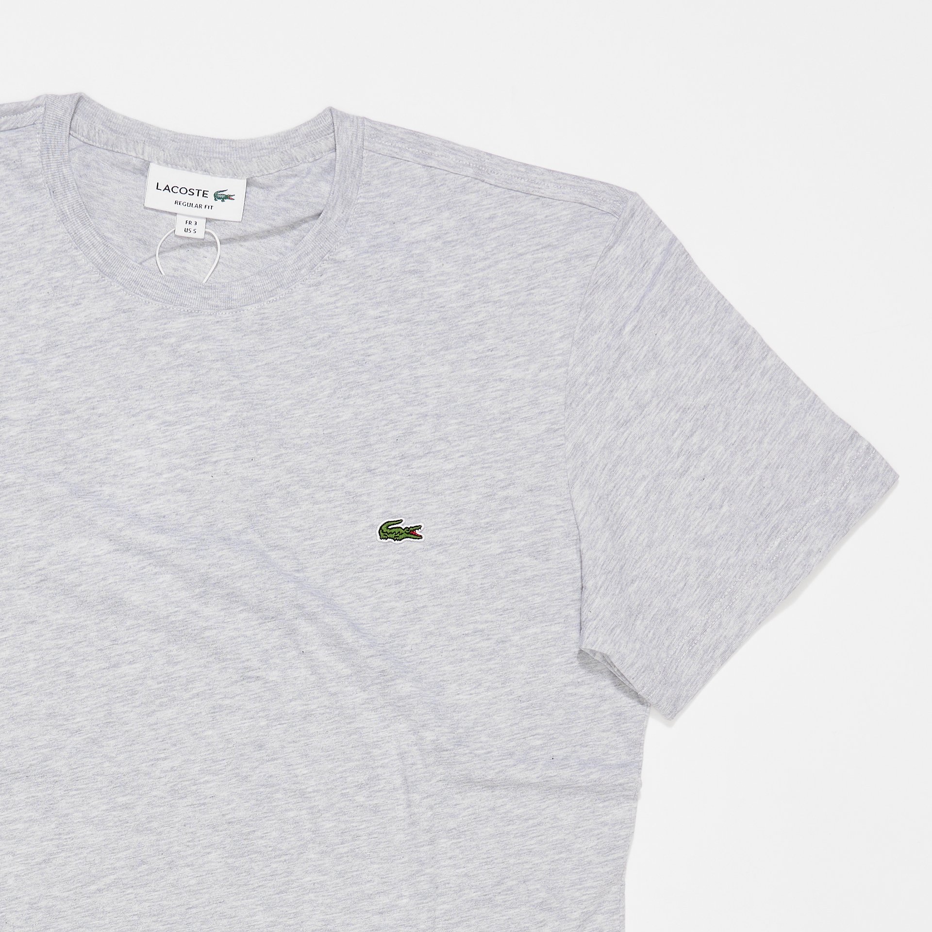 Lacoste T-Shirt Silver Chine