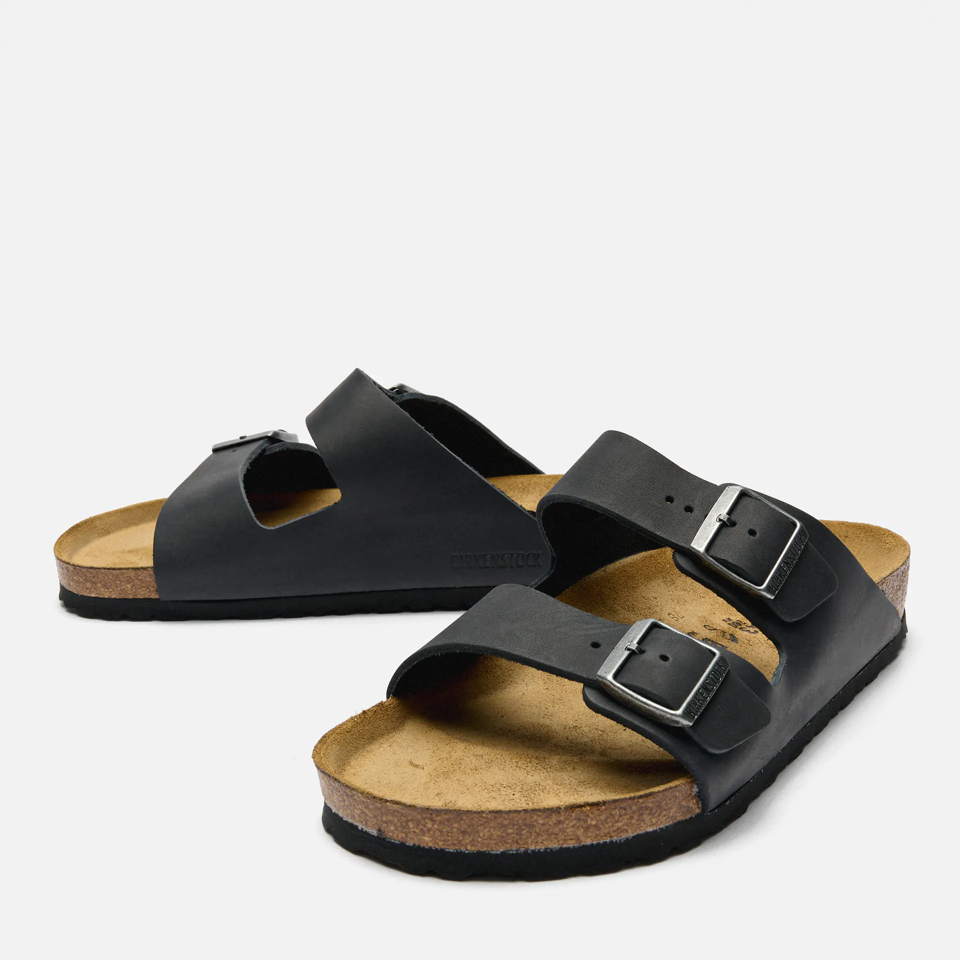 Birkenstock leather sandals sale on sale