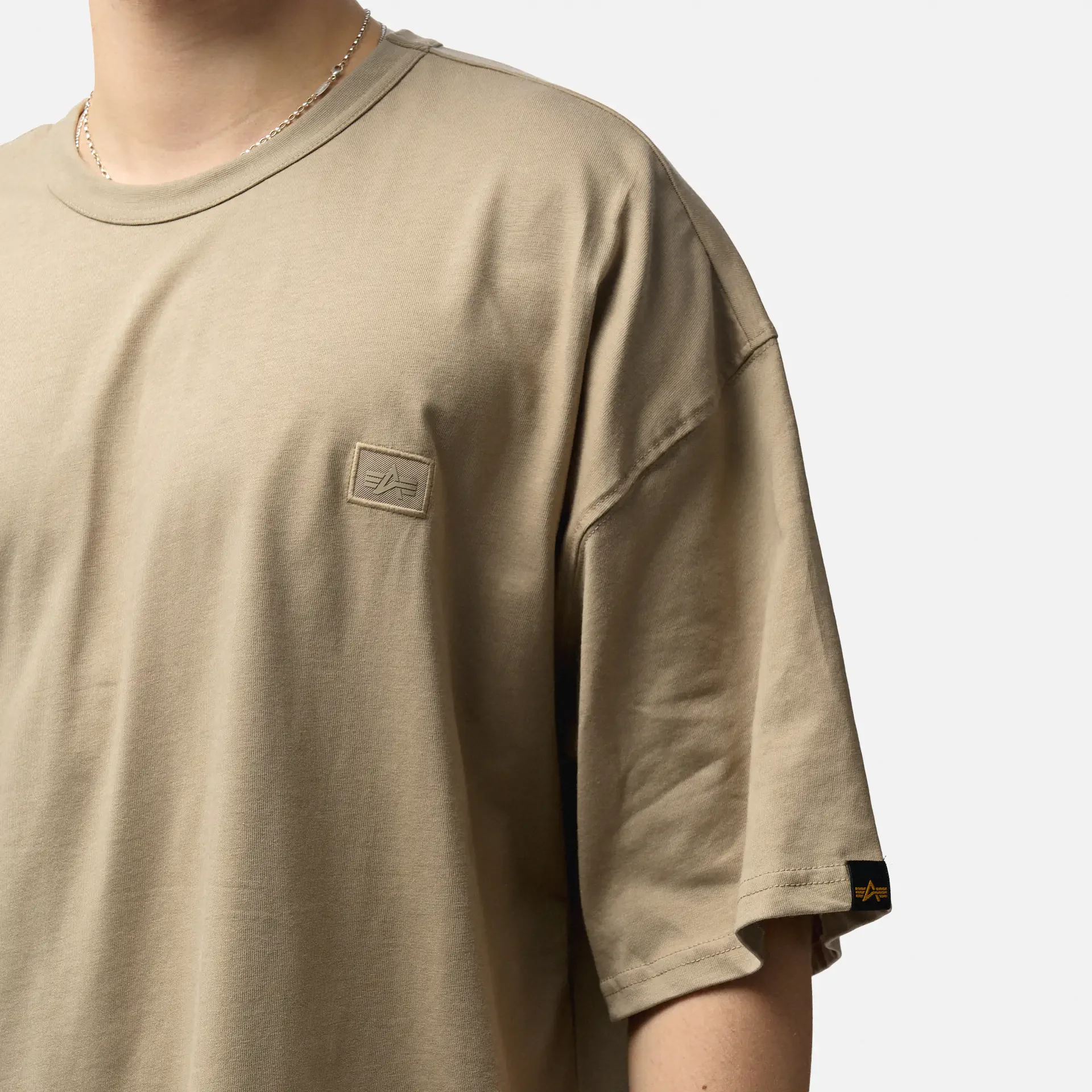 Alpha Industries Heavy Essentials Relaxed T-Shirt Vintage Sand