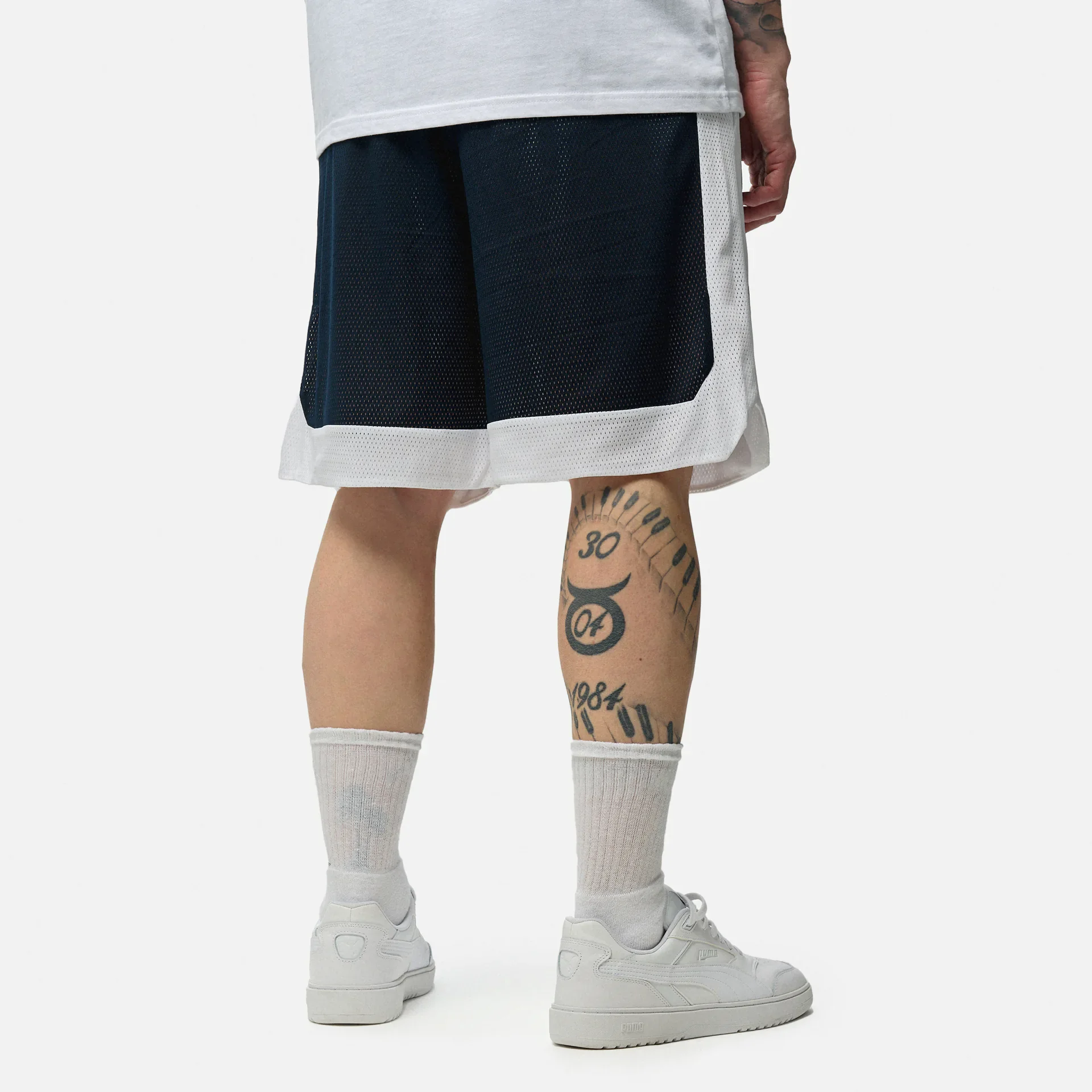 Champion Icons Wide Mesh Short Navy