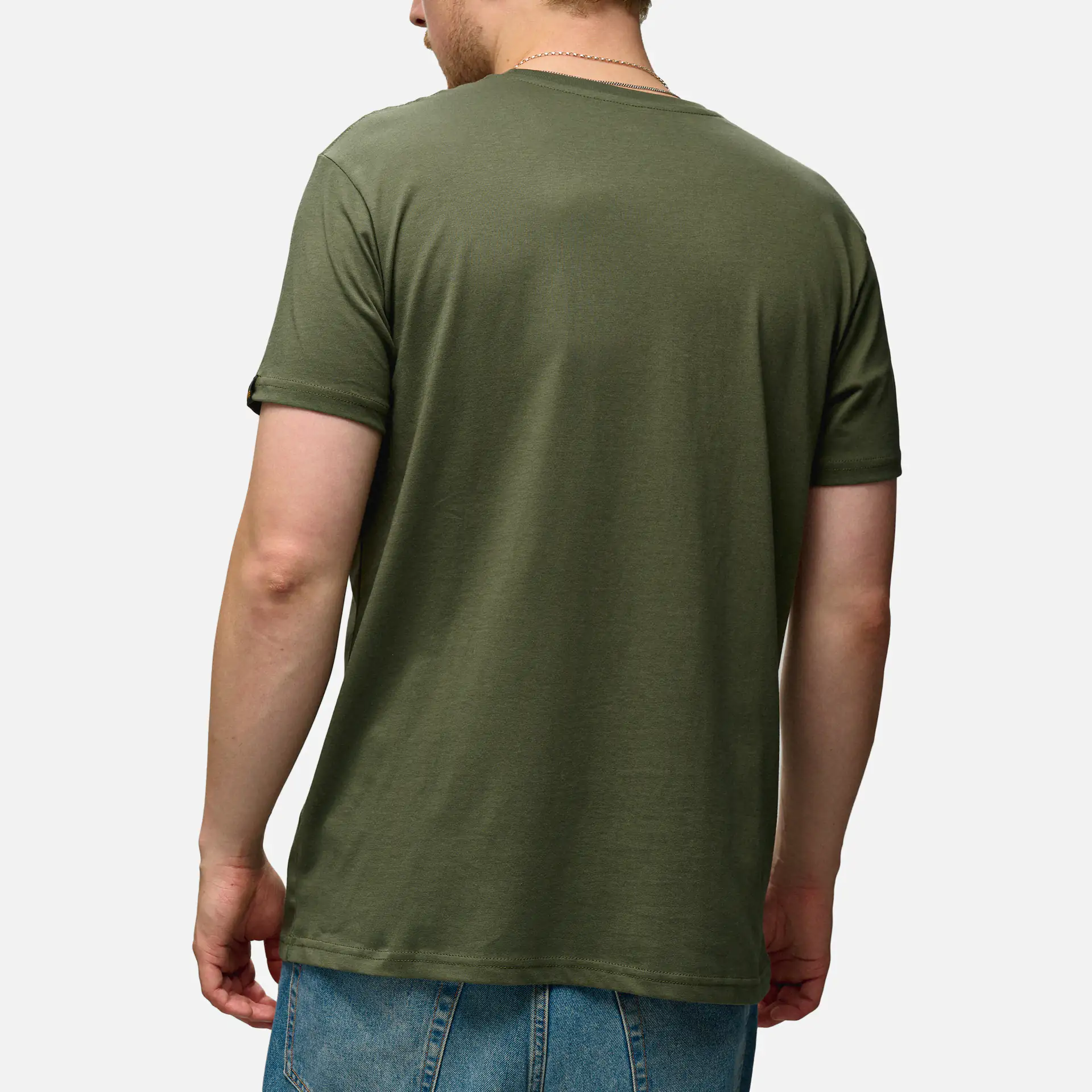 Alpha Industries Basic T-Shirt Rubber Dark Olive