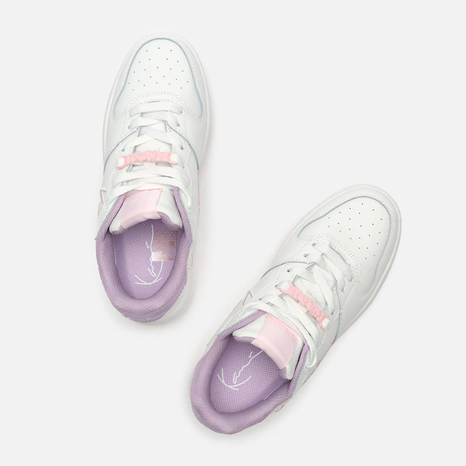 Karl Kani Up Logo Sneaker White/Pink/Lilac