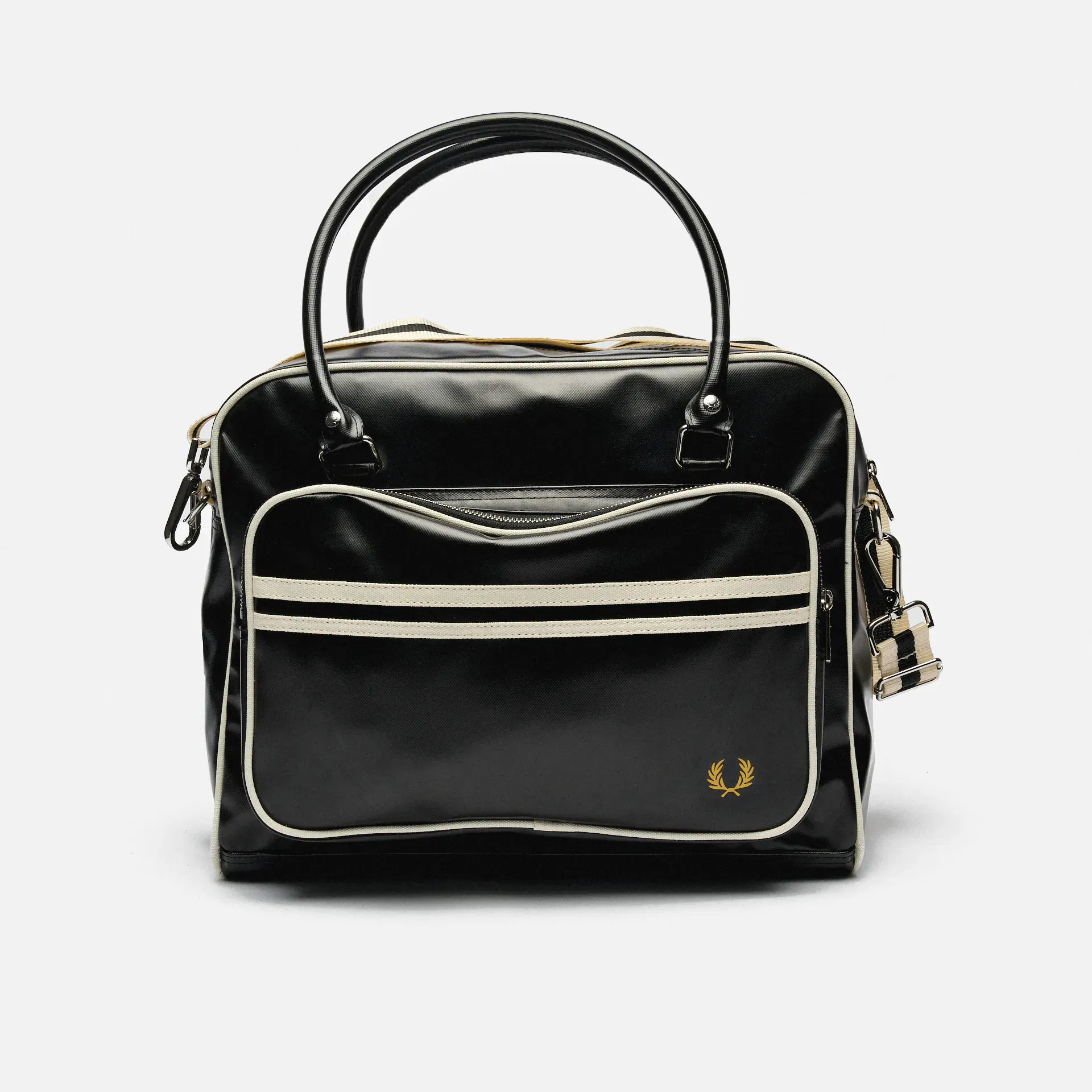 Fred Perry Classic Holdall Black/Ecru