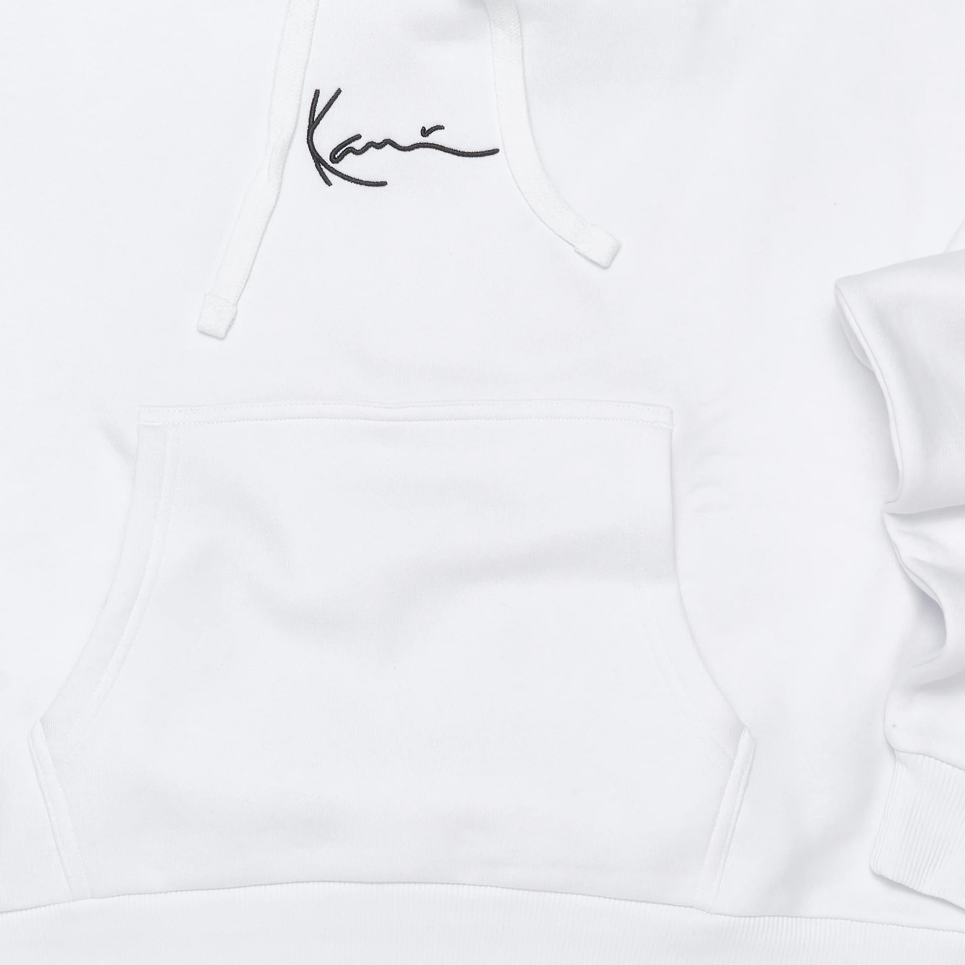 Karl Kani Small Signature Essential OS Hoodie White