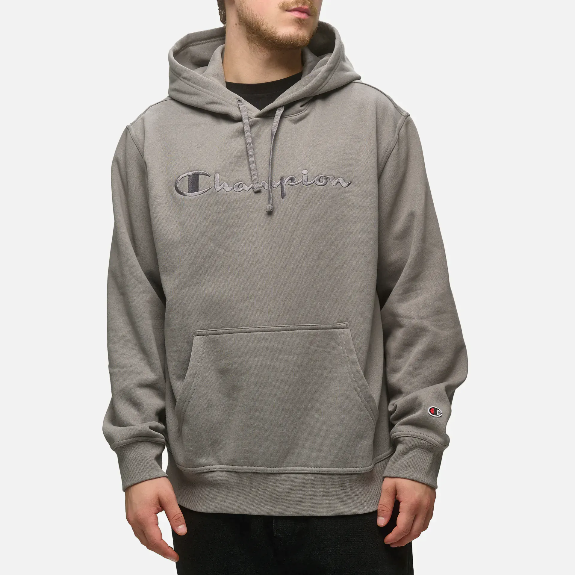 Champion Hooded Sweatshirt Grey