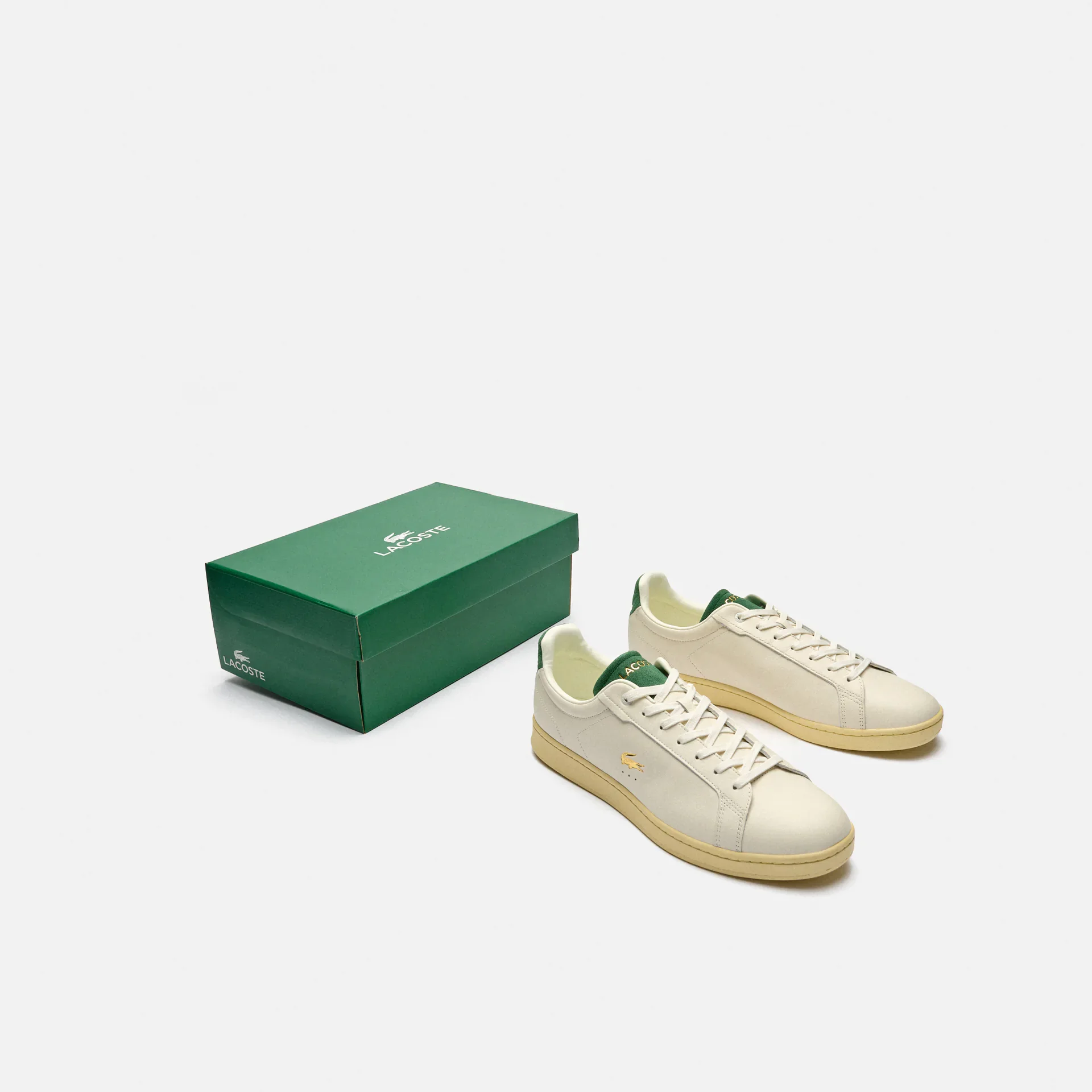 Lacoste Carnaby Pro Leather Sneaker Off White