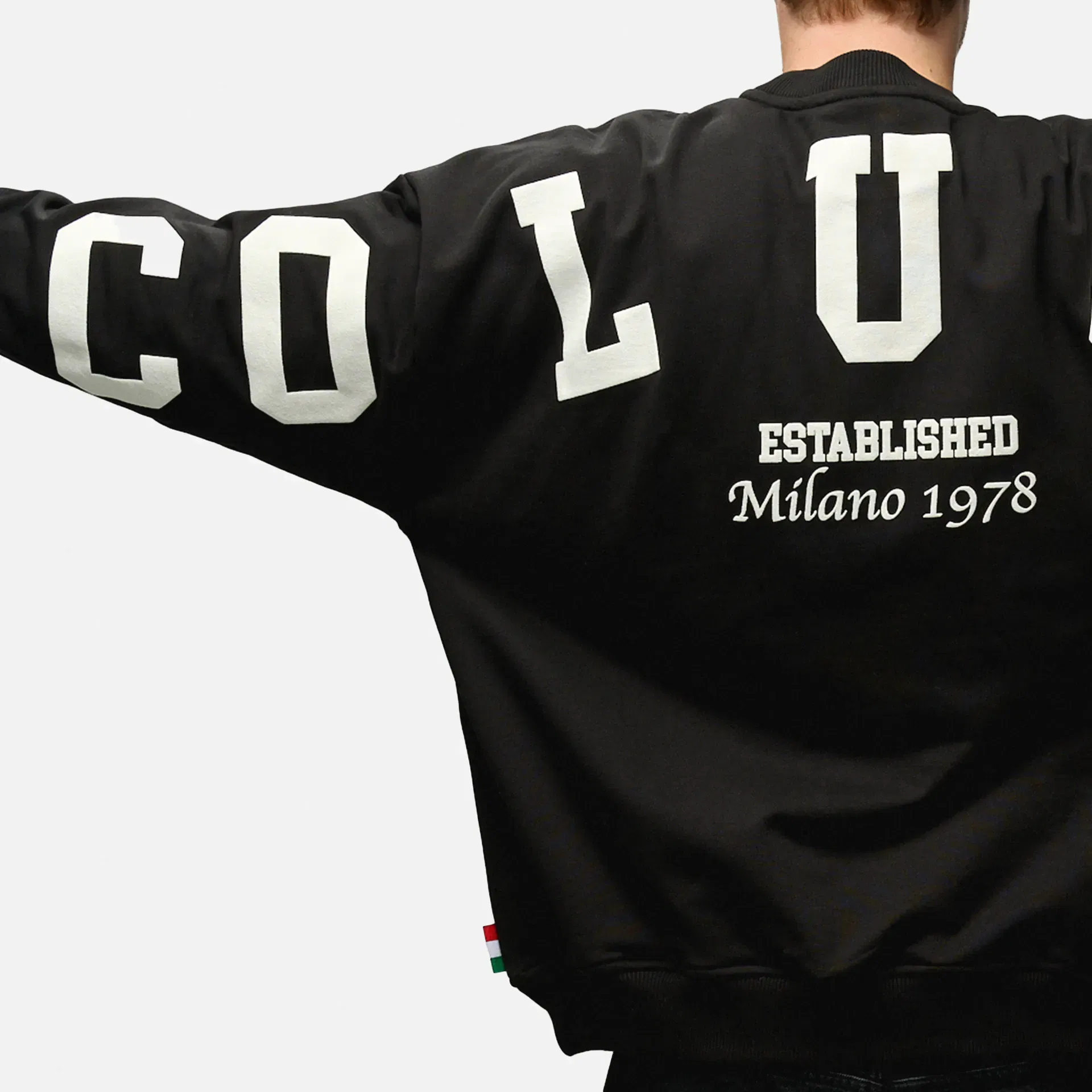 Carlo Colucci Oversize Sweatshirt Black 