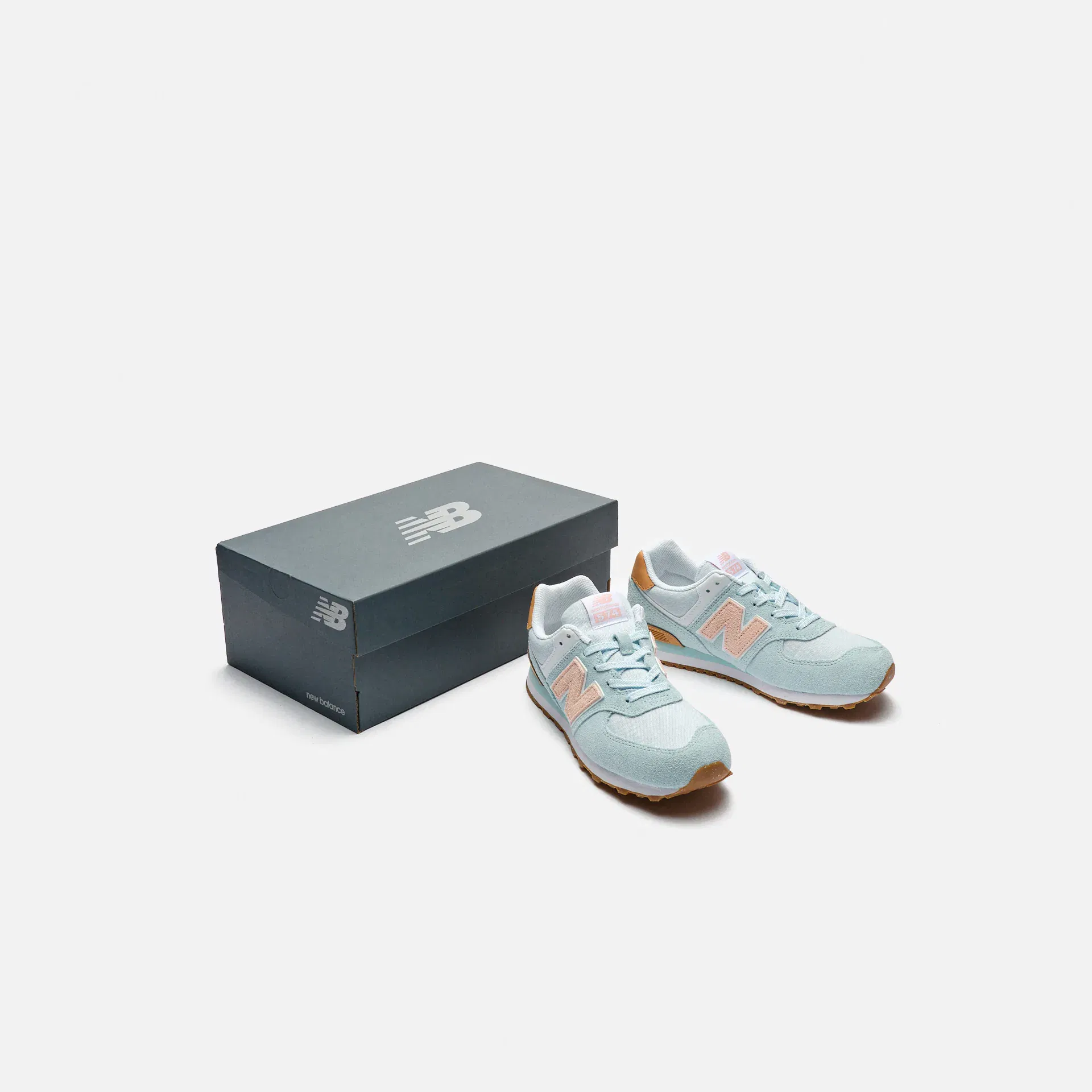 New Balance GC574 Classics Sneaker Sky Blue/Pink