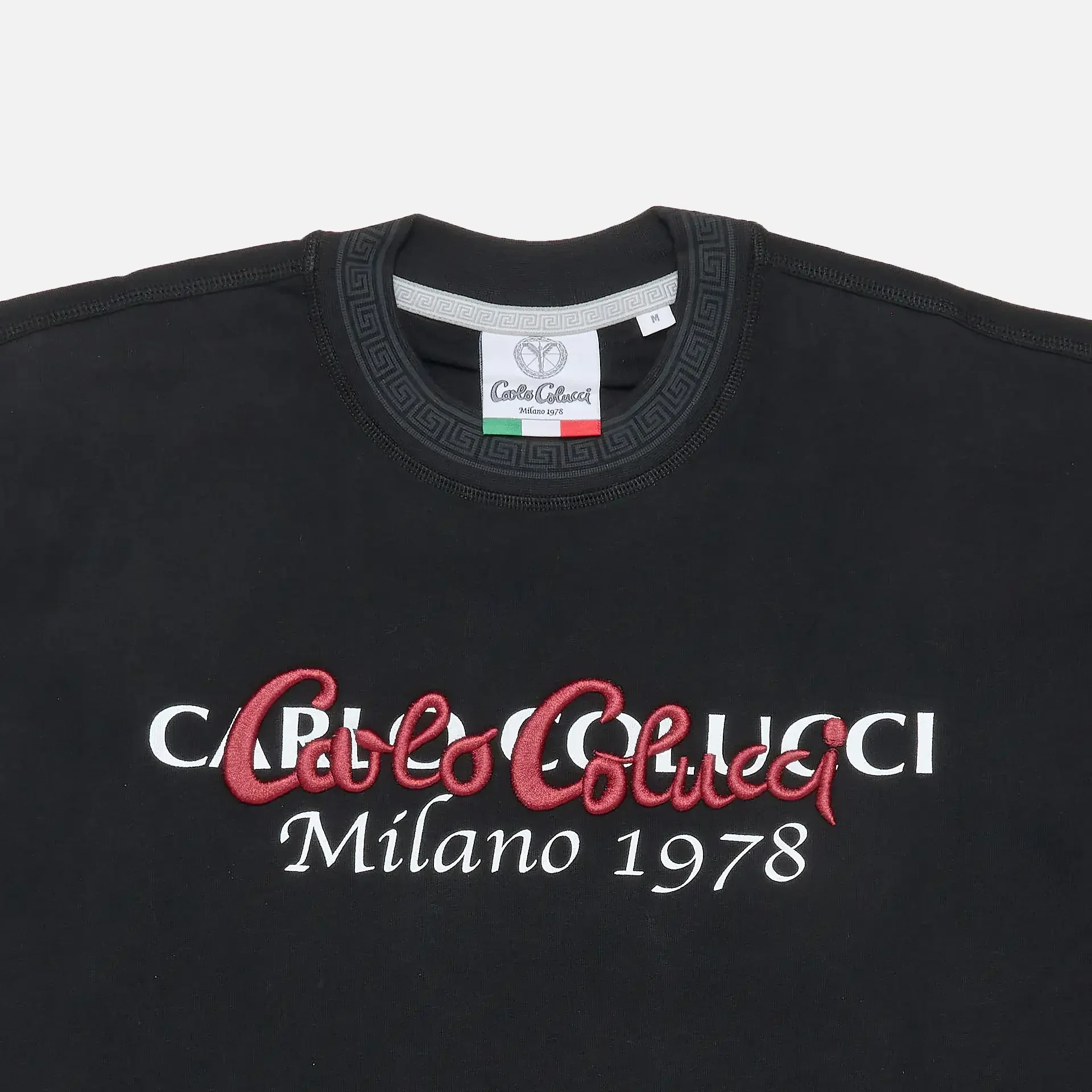 Carlo Colucci Street Classic Oversize T-Shirt Black