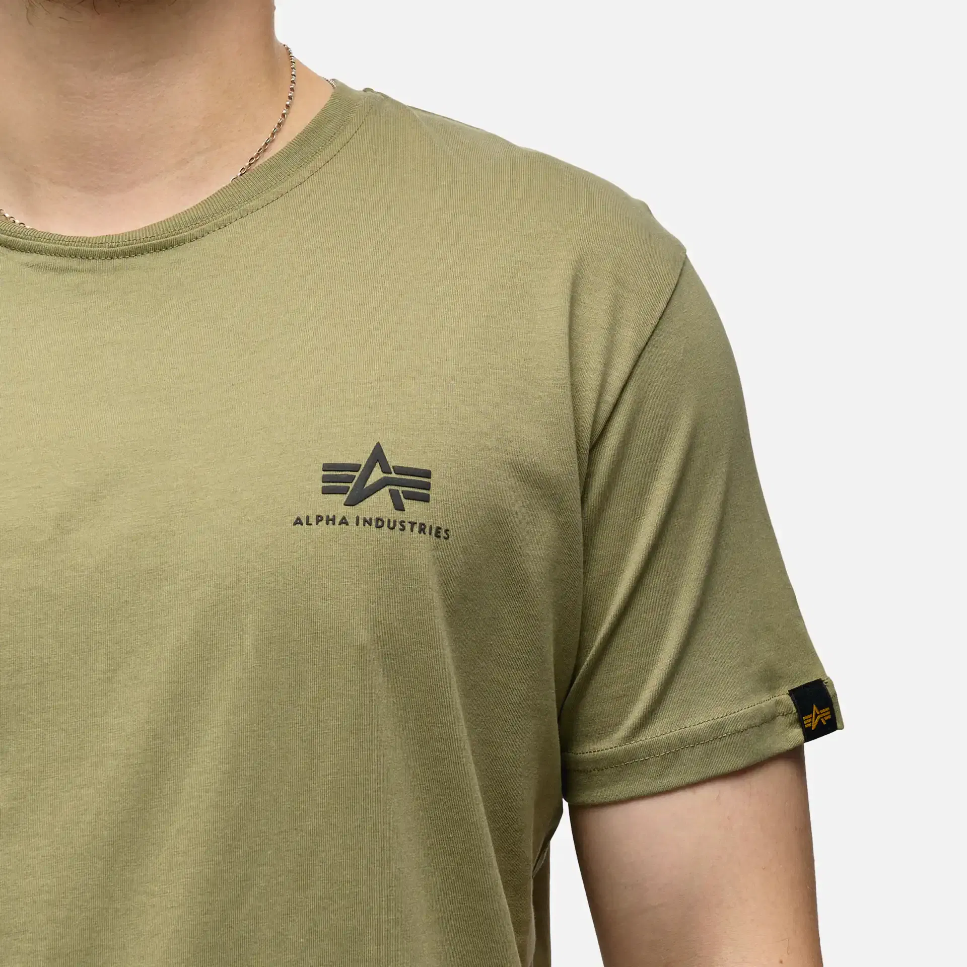 Alpha Industries Backprint T-Shirt Olive/Black