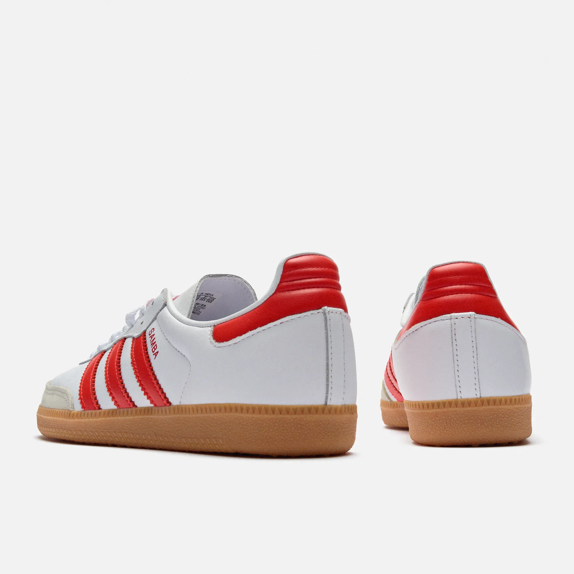 adidas Originals Samba Sneaker OG Cloud White/Solar Red/Off White