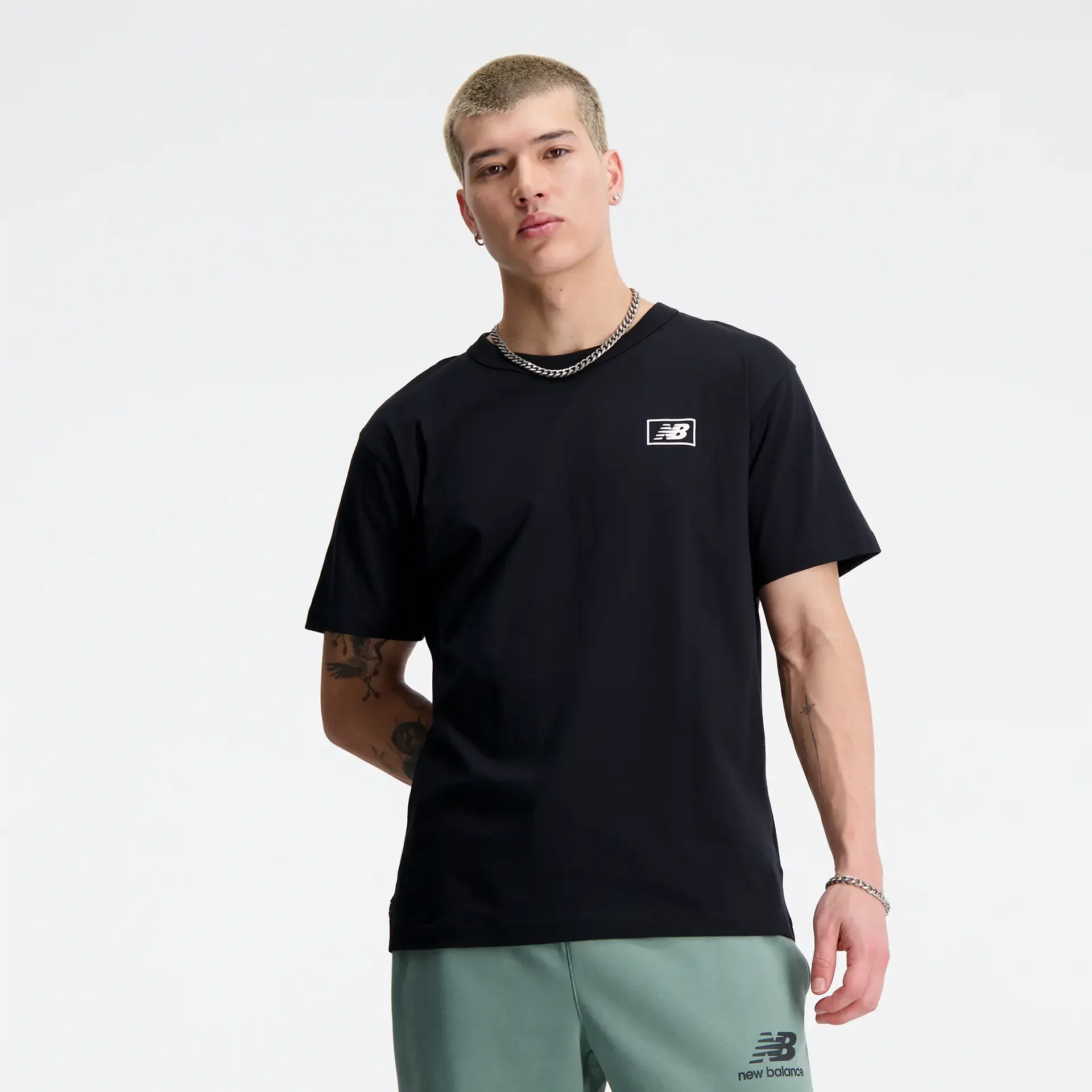 New Balance Essentials Graphic T-Shirt Black