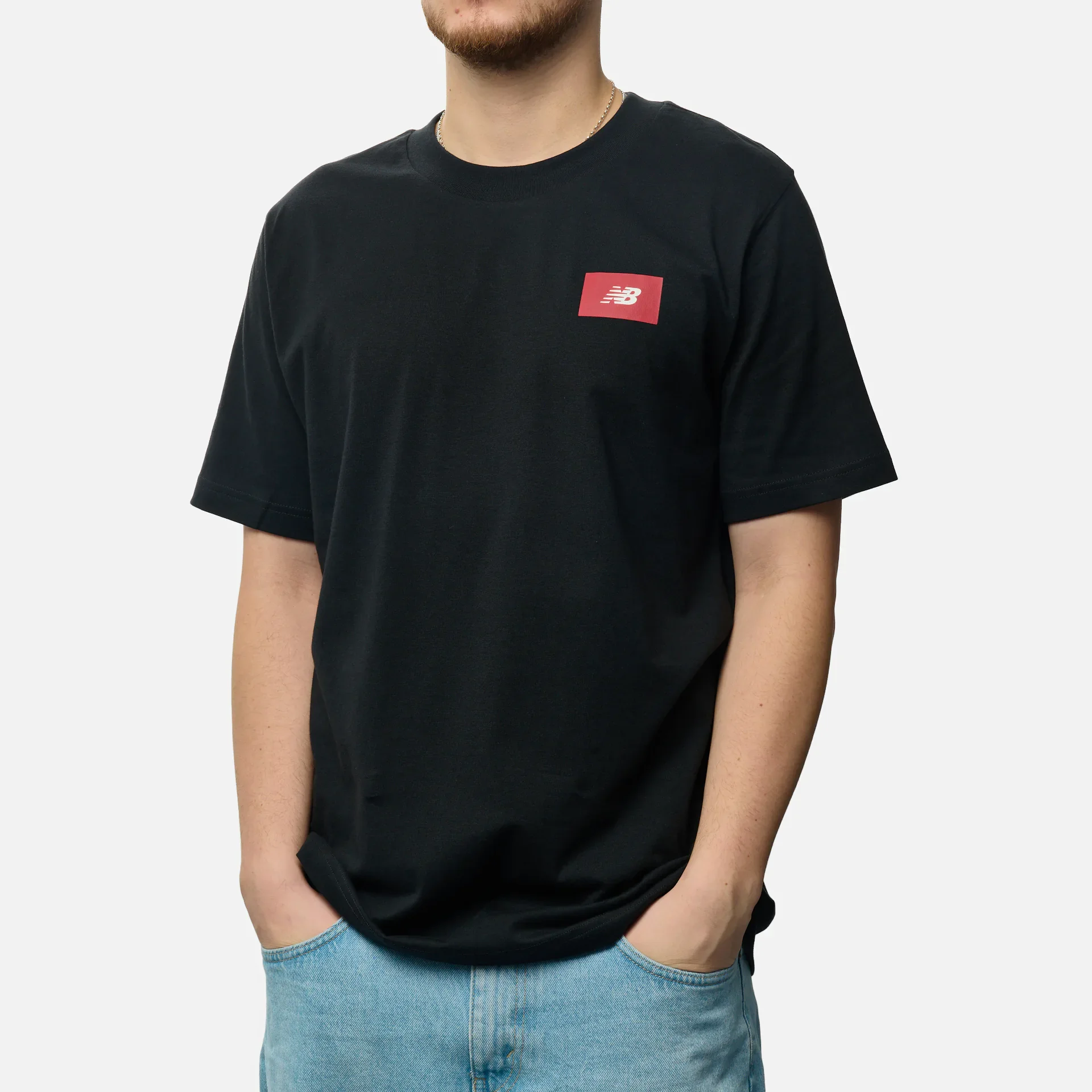 New Balance Logo T-Shirt Black