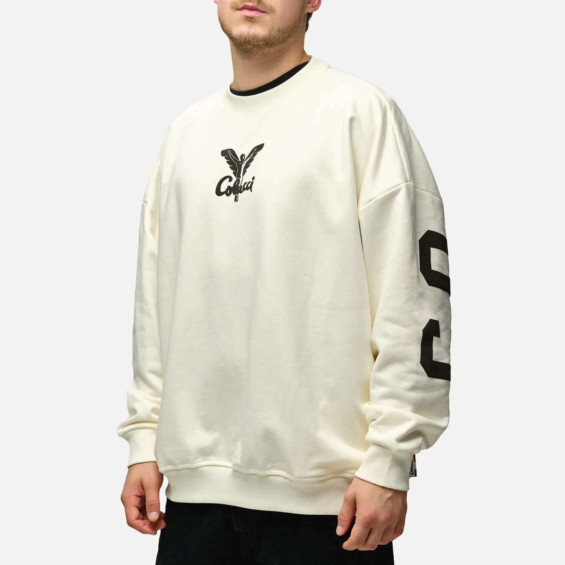 Carlo Colucci Oversize Sweatshirt Off White