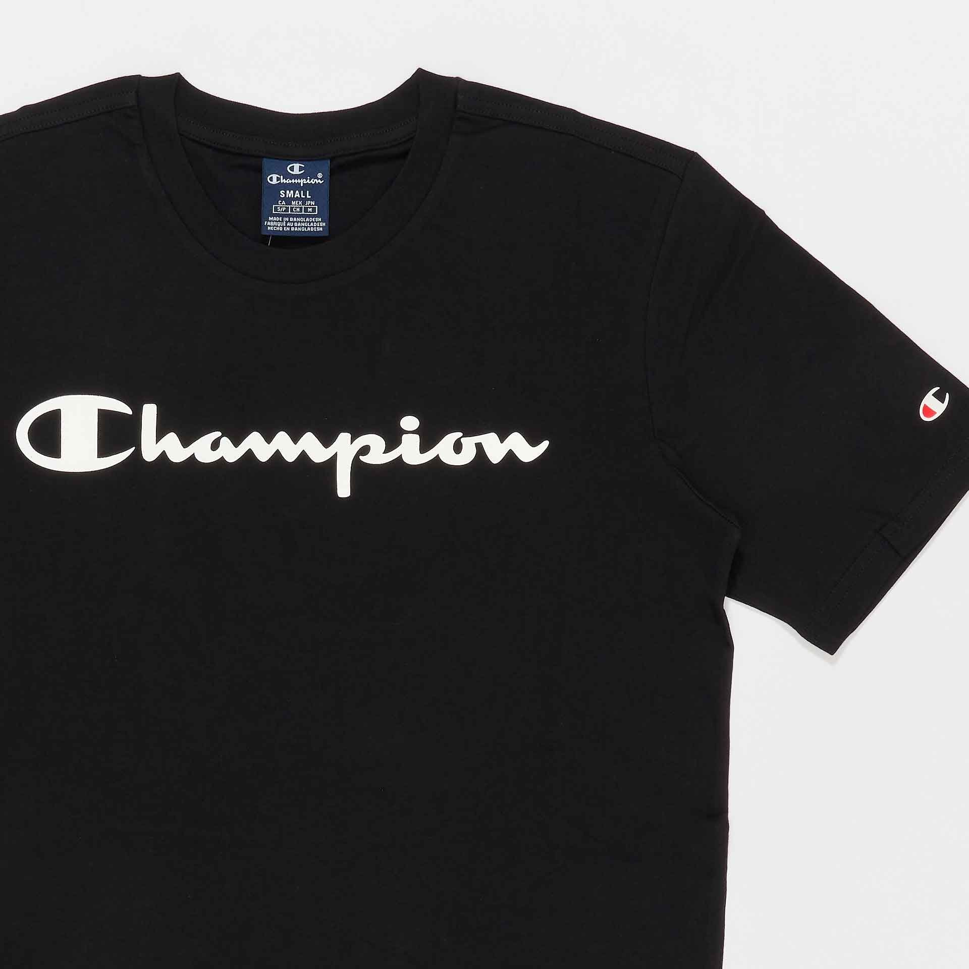 Champion T-Shirt Crewneck Black Beauty