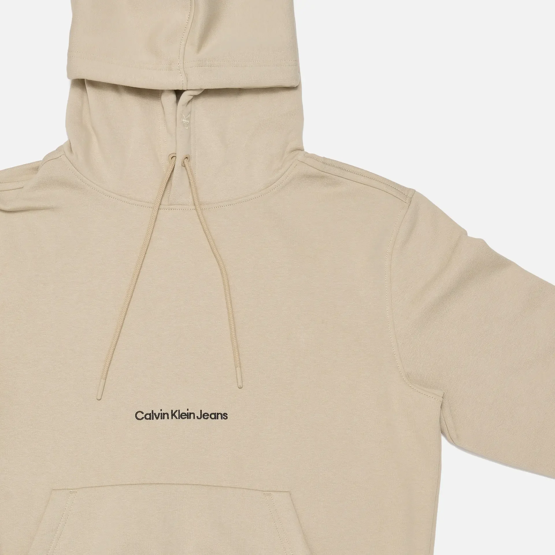 Calvin Klein Jeans Institutional Hoodie Plaza Taupe