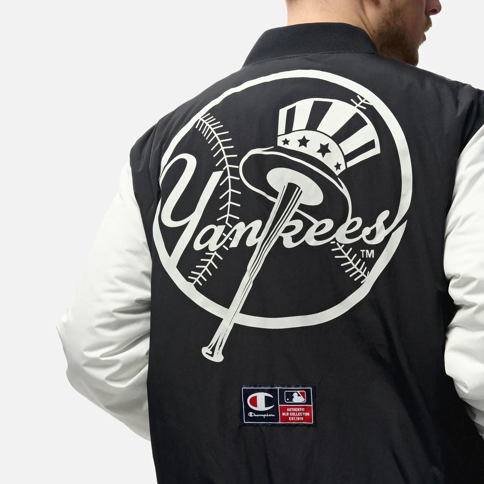 Champion MLB NY Yankees Bomber Jacket Black