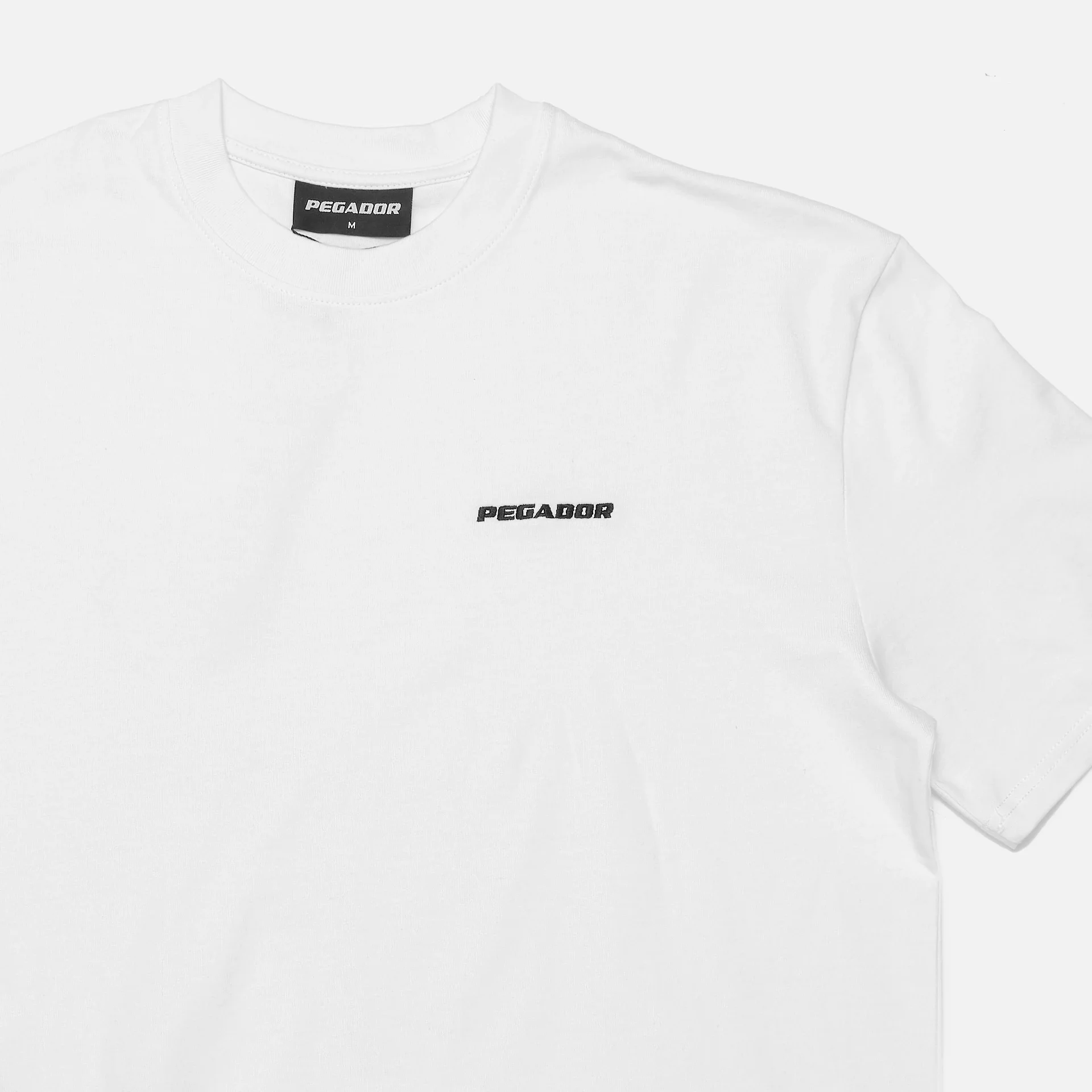 PEGADOR Logo Oversized T-Shirt White