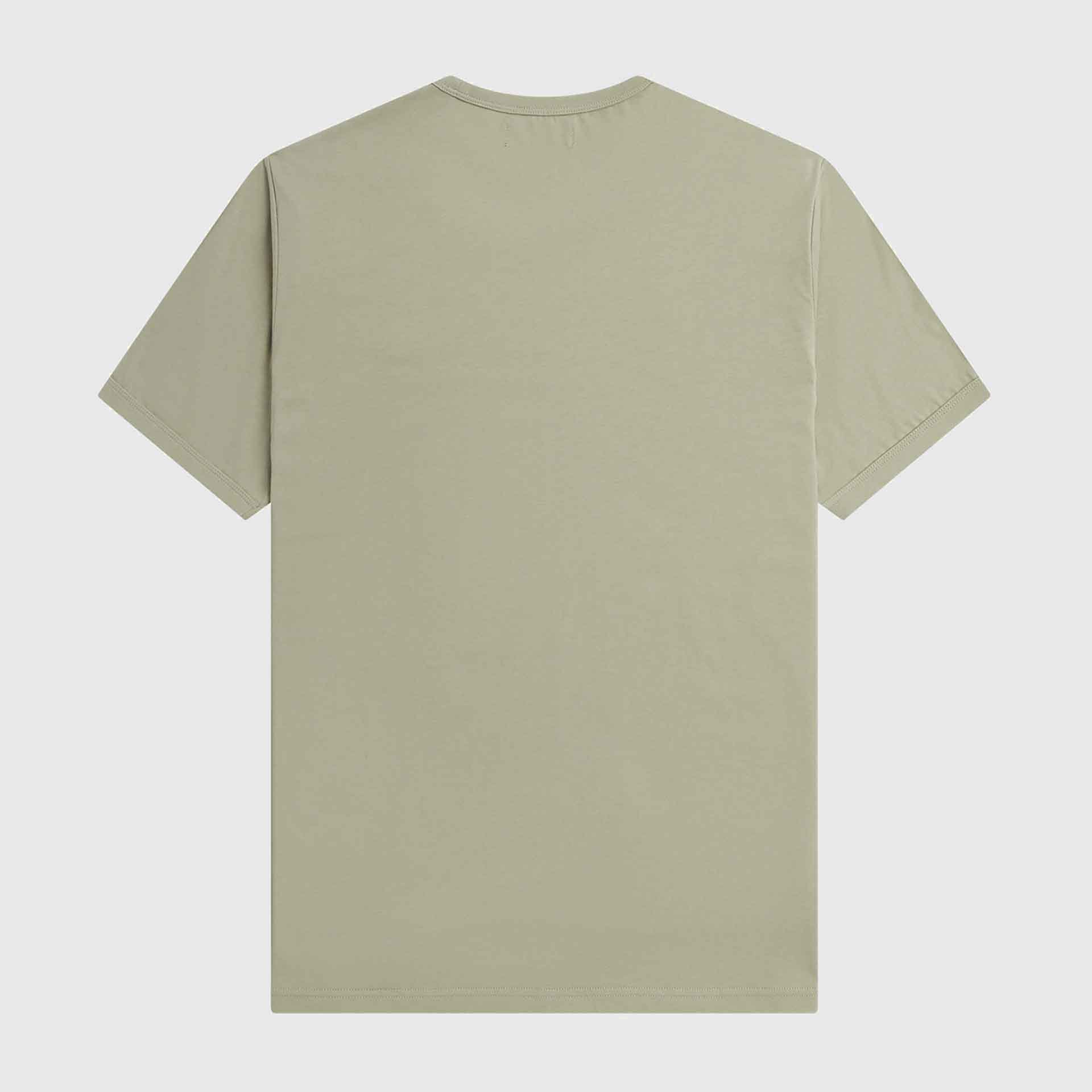 Fred Perry Ringer T-Shirt Seagrass