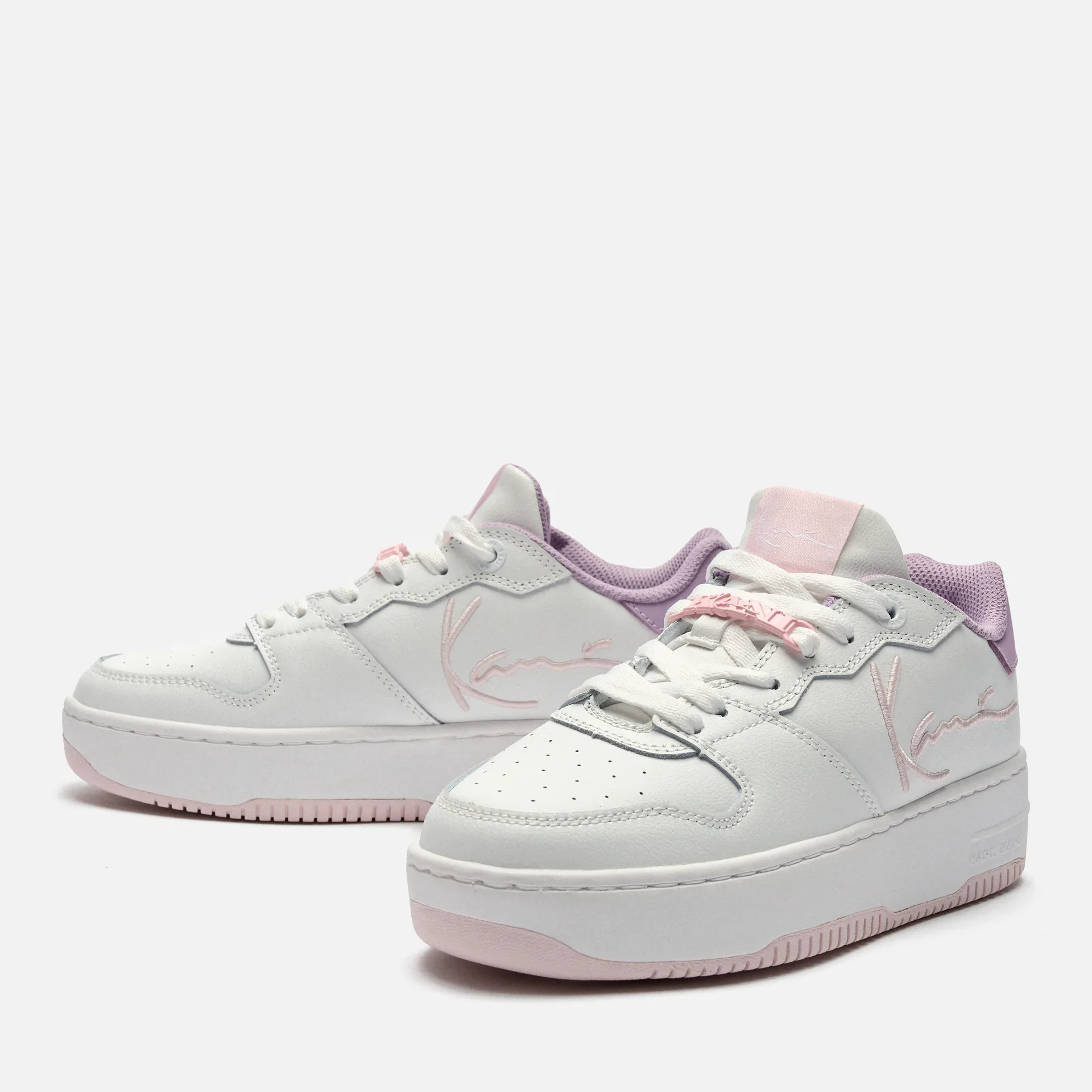 Karl Kani Up Logo Sneaker White/Pink/Lilac