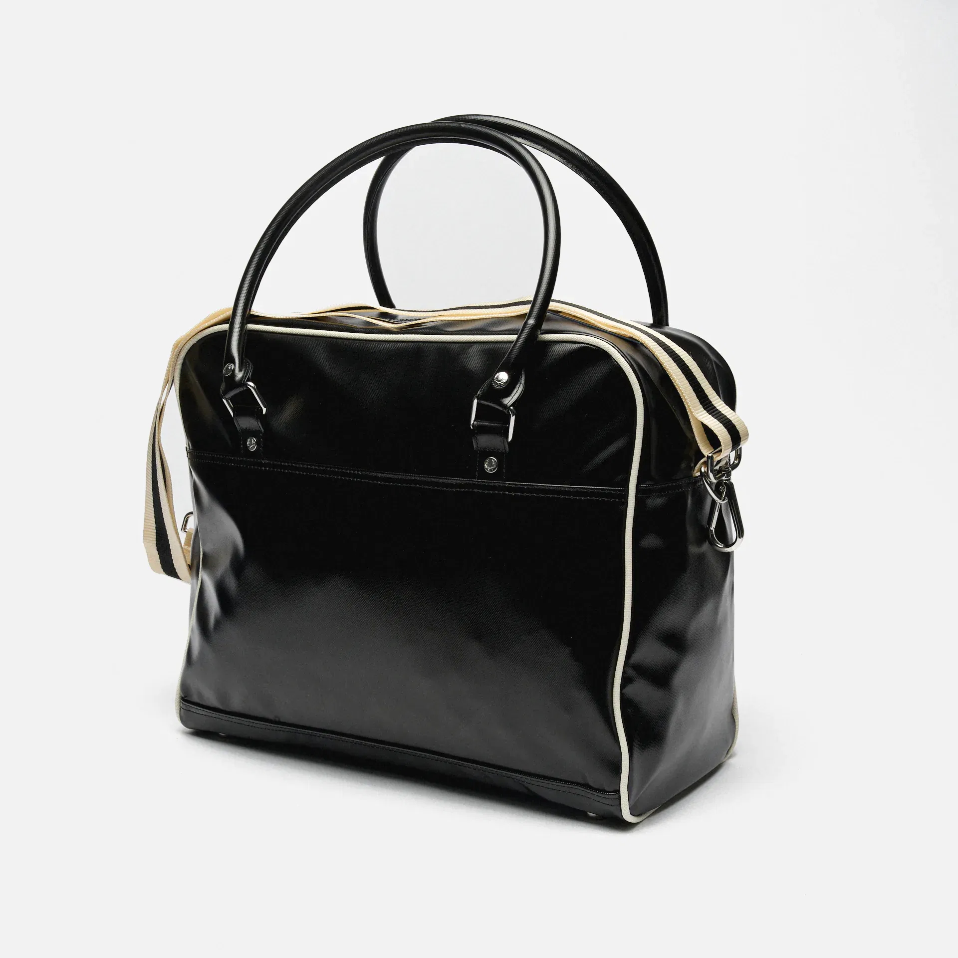 Fred Perry Classic Holdall Black/Ecru